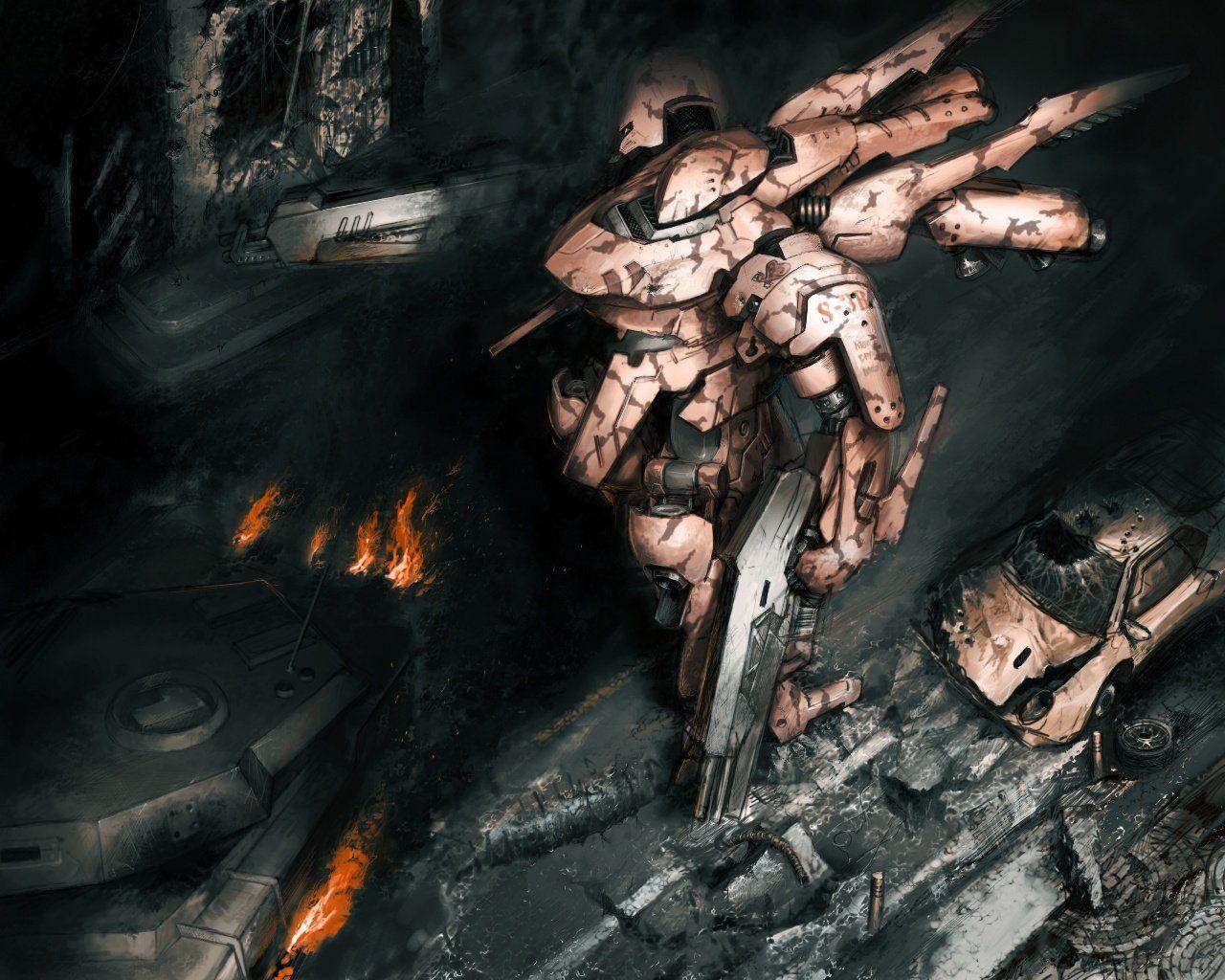 Collection of Armored Core V Wallpaper on HDWallpaper 1280x1024