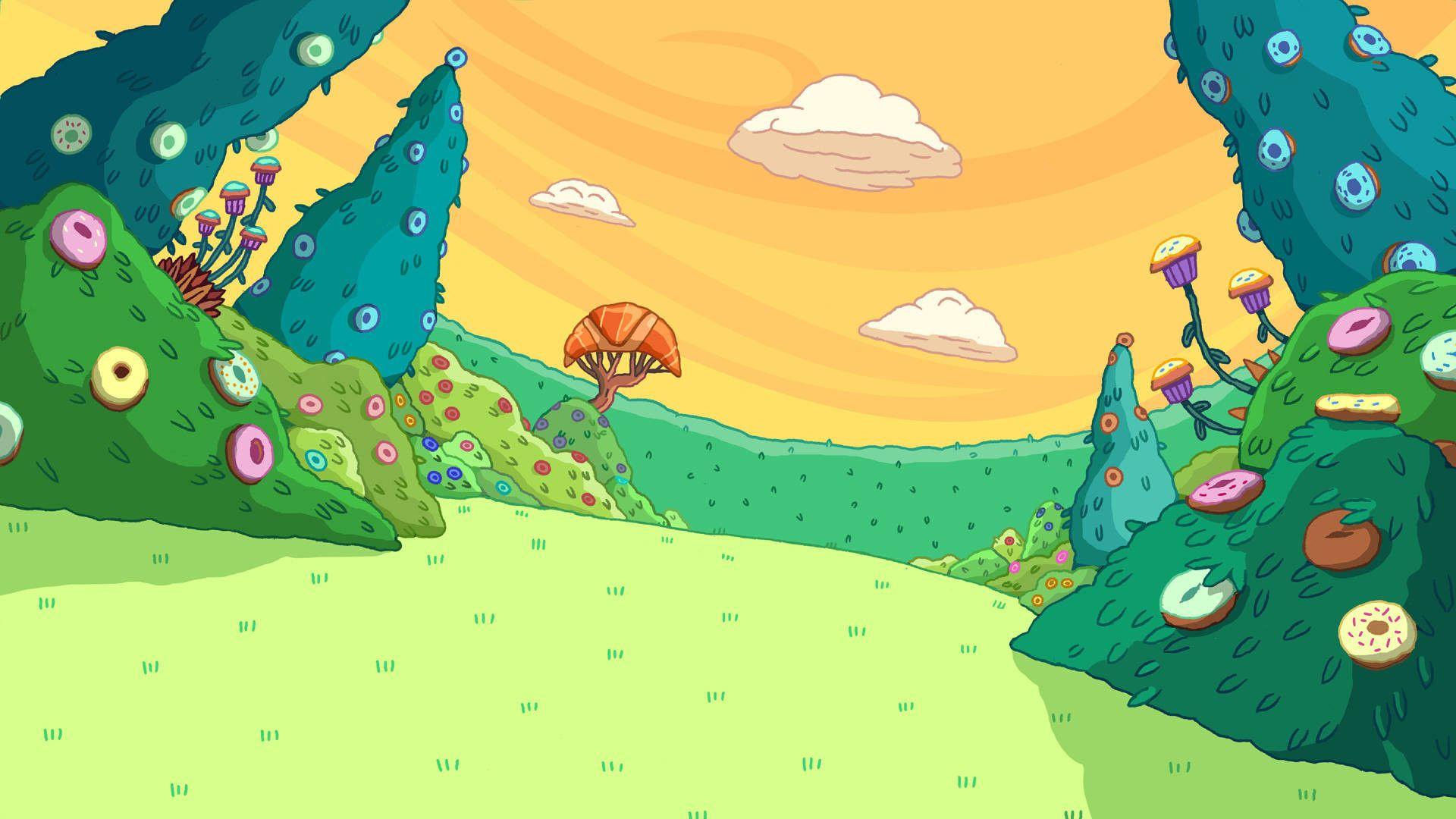 Adventure Time Backgrounds Scenery - Wallpaper Cave