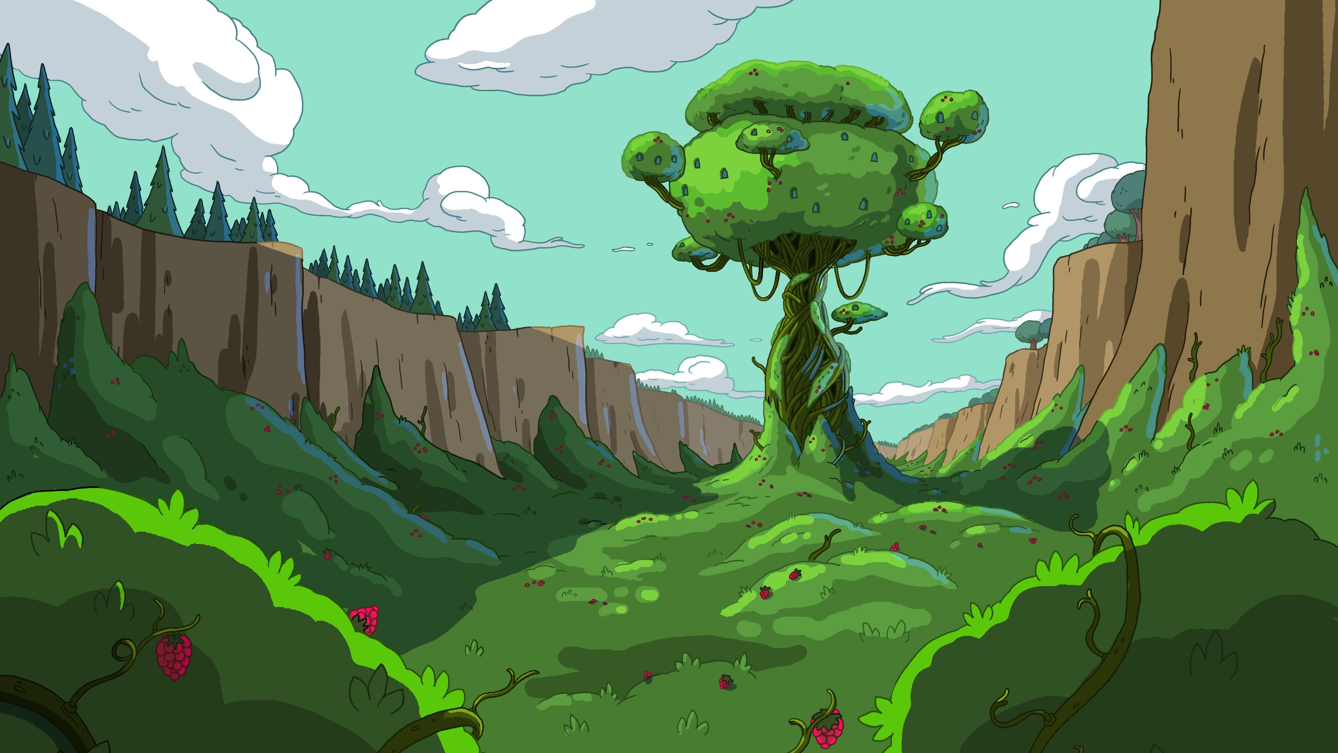 Adventure Time Backgrounds Scenery - Wallpaper Cave