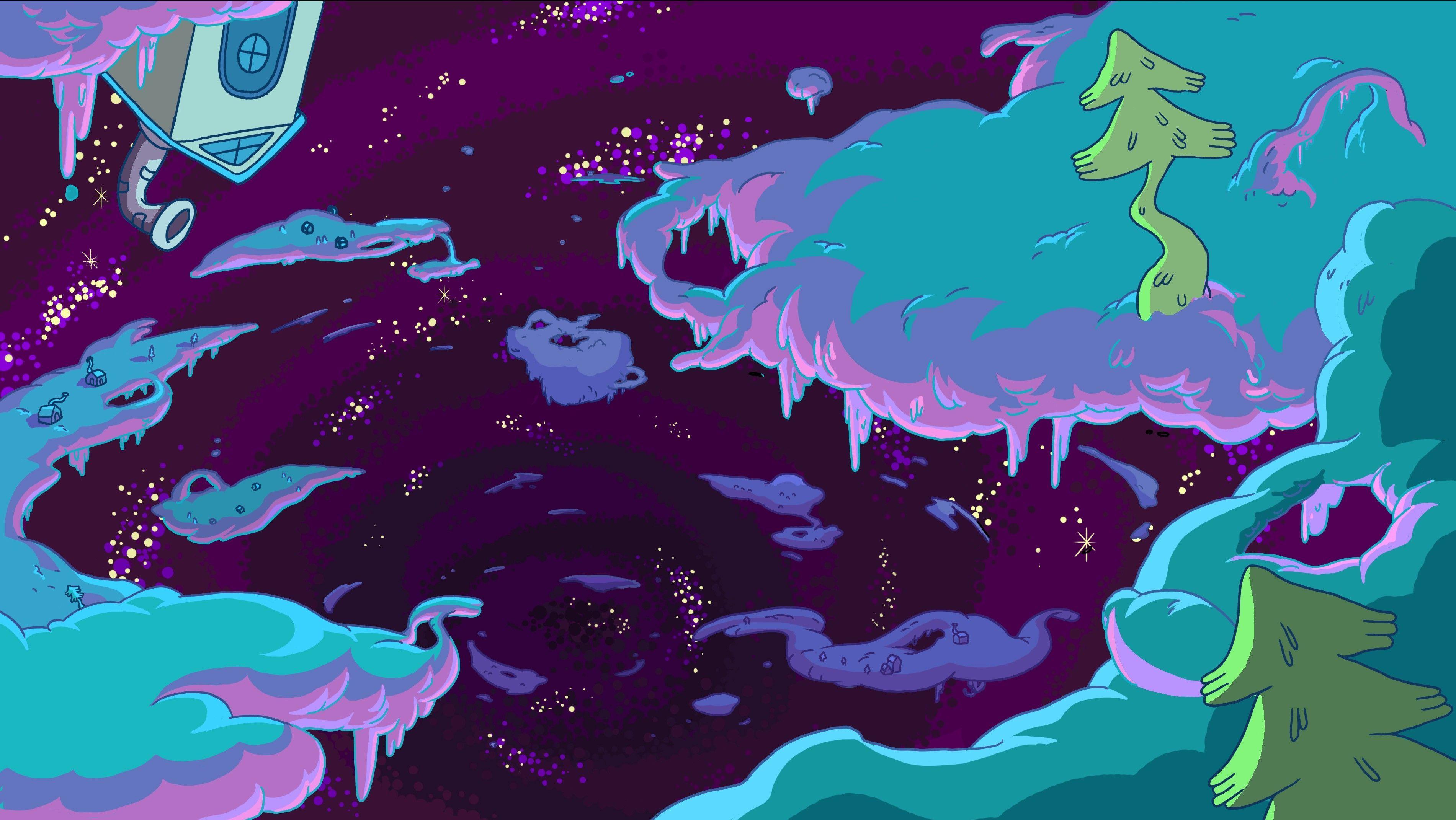 Aesthetic Adventure Time Desktop Wallpaper