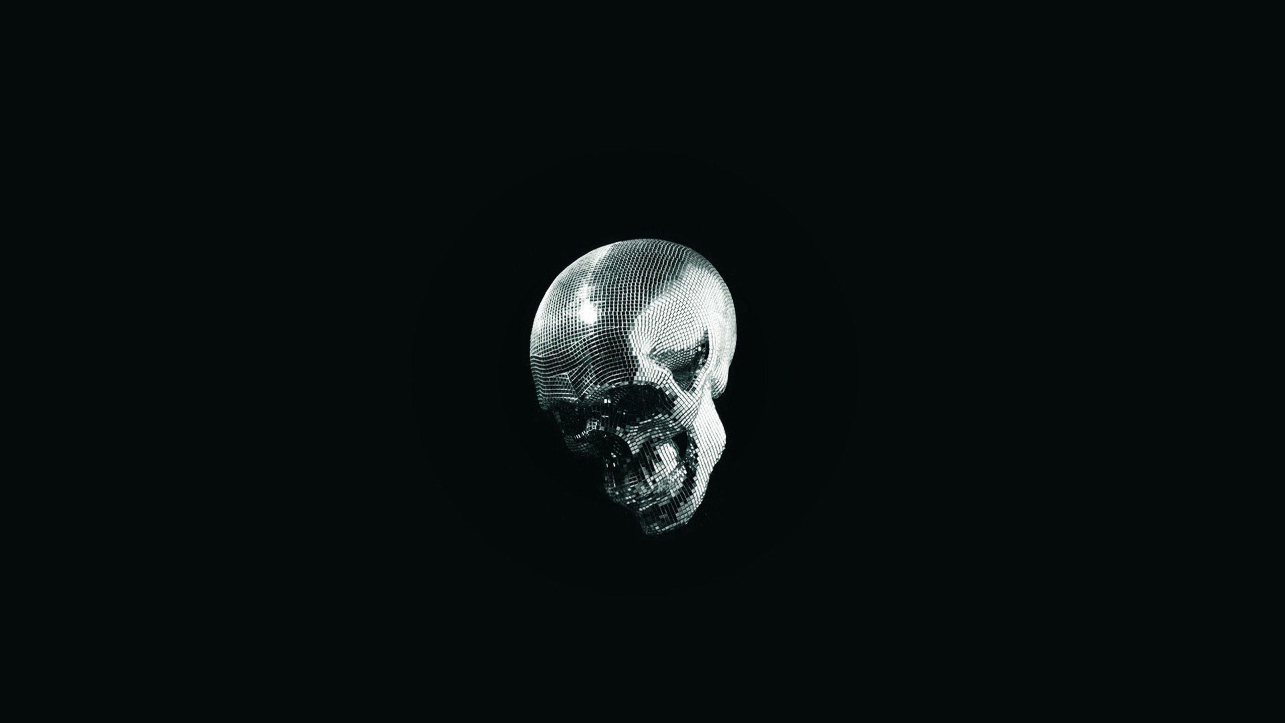 dark skull wallpapers widescreen