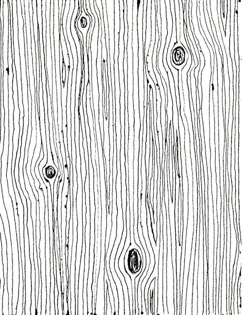 Drawn Wood Grain Texture By German Popsicle. + PATTERN +