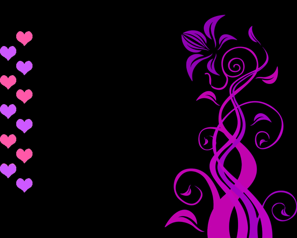Purple and Pink Heart Wallpaper. heart background, Animated pink