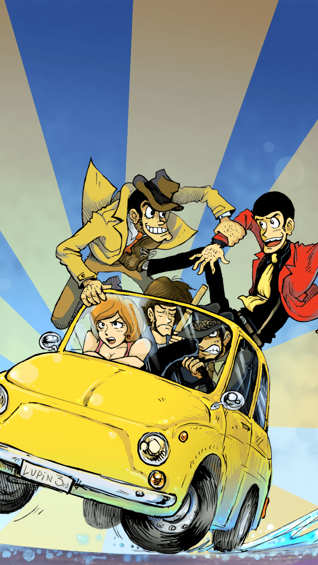 Anime Lupin The Third (1080x1920) Wallpaper