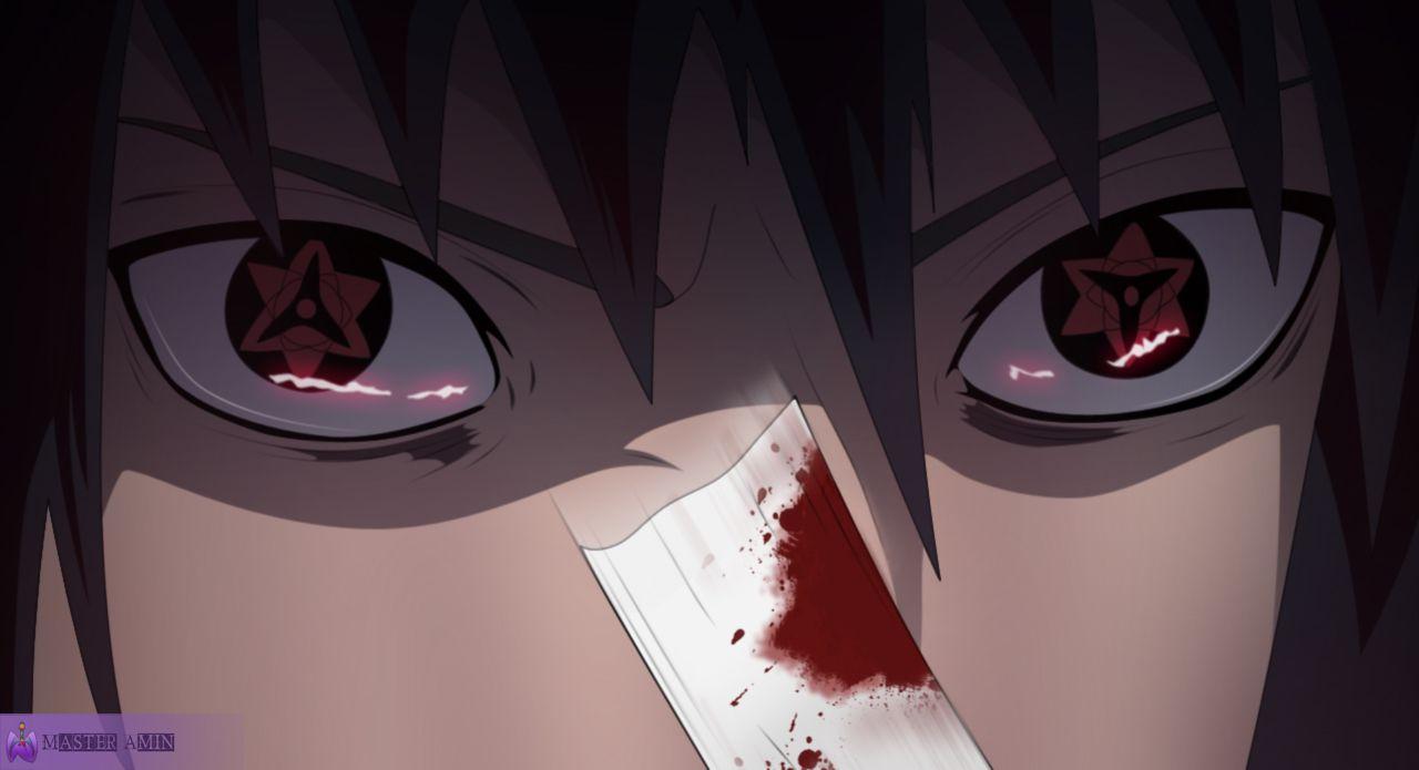 Sasuke Uchiha Mangekyou Sharingan Eterno Wallpapers Wallpaper Cave