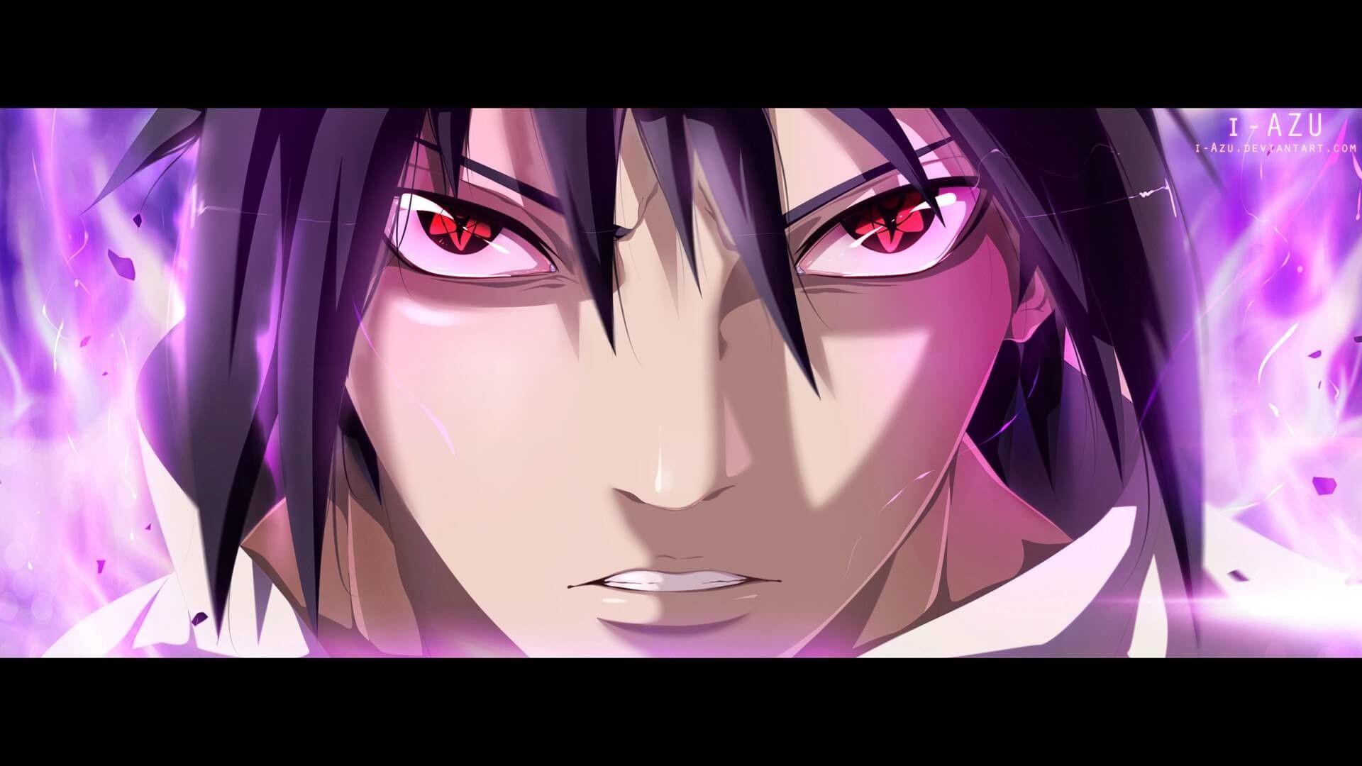 Sasuke Uchiha Sharingan Wallpaper