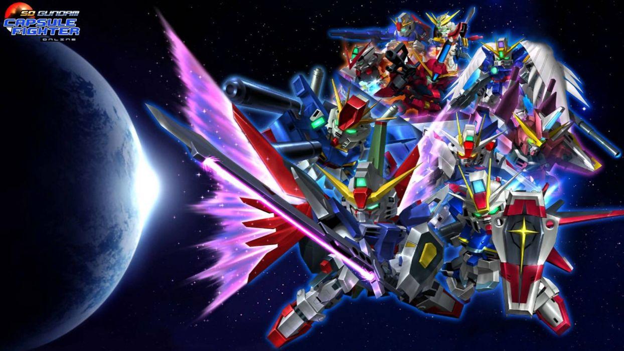 SD Gundam Capsule Fighter Online Sci Fi Shooter Tps Action Mmo