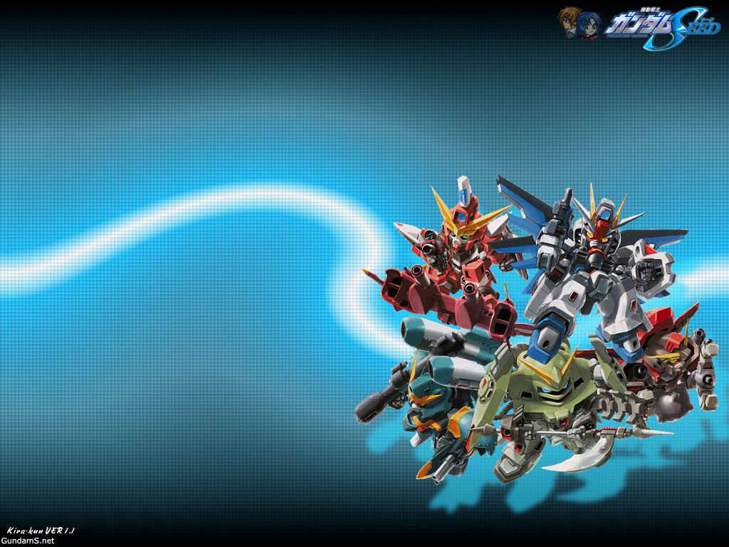 sd gundam seed Gundam Capsule Fighter Online Wallpaper