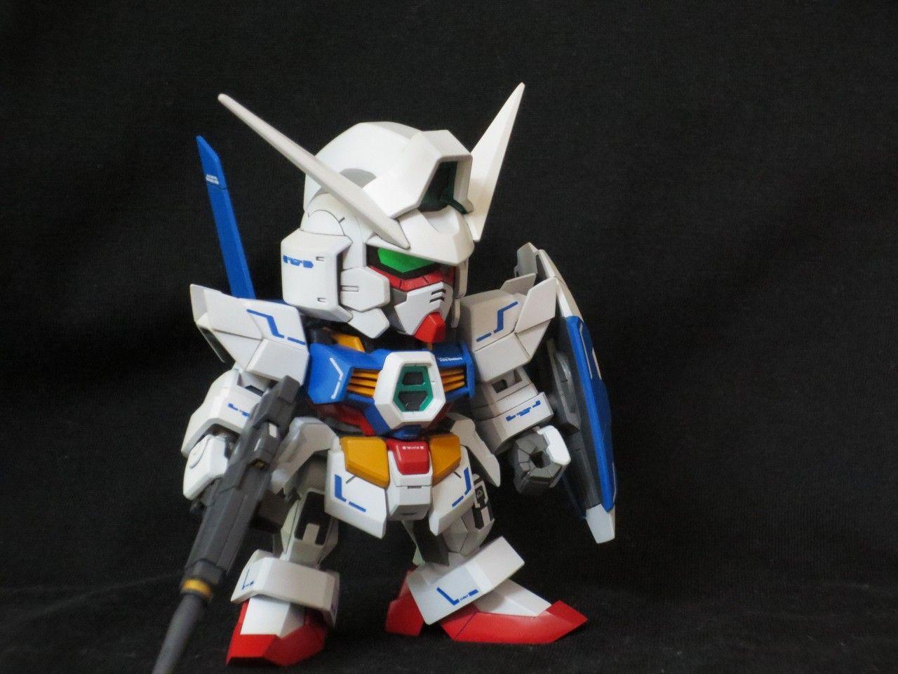 SD Gundam AGE 1 Ver.Keita: Custom Work, Painted Build. Photoreview