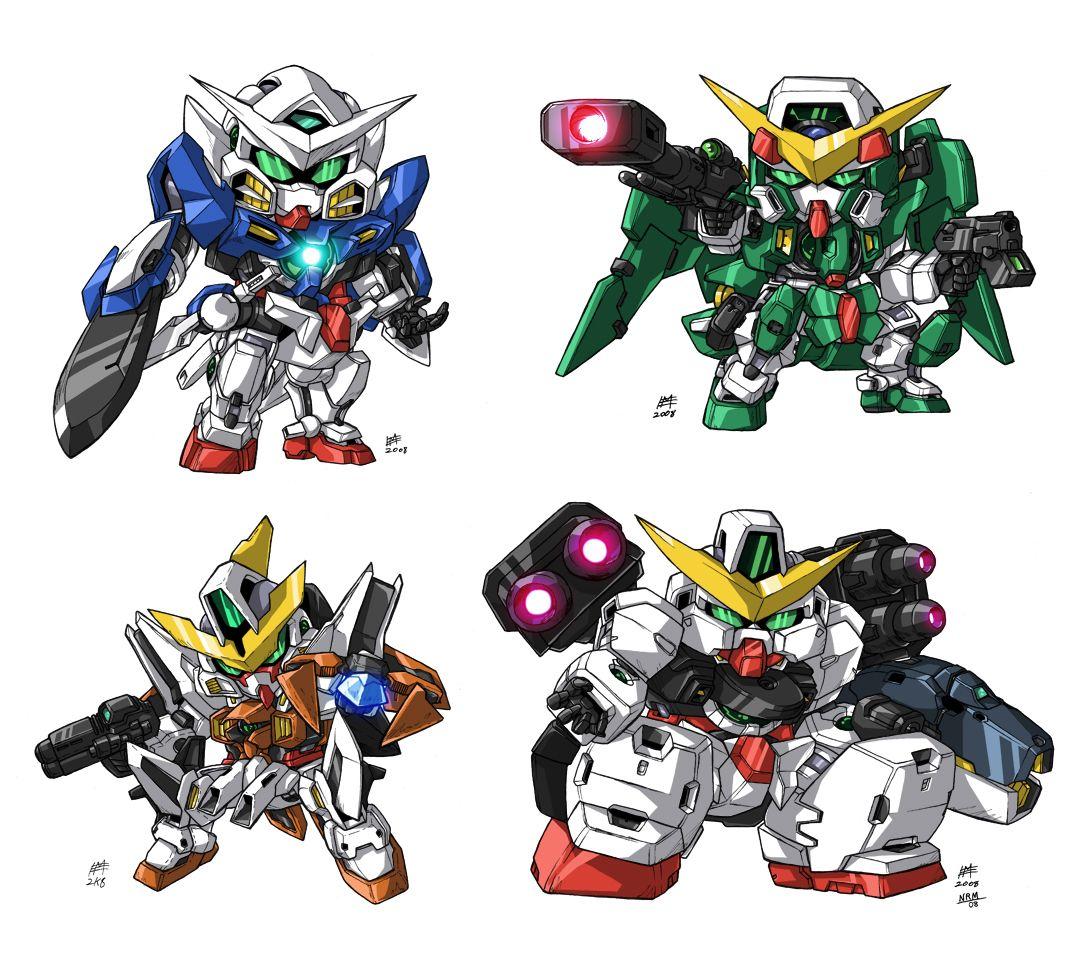 SD Gundam 00 Group