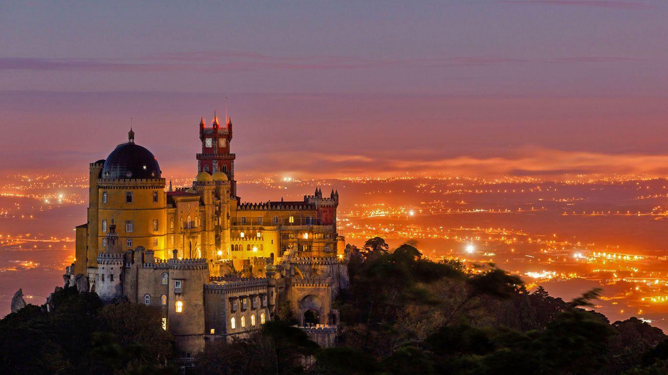 The Pena National Palace in Sintra, Portugal™ Wallpaper Gallery