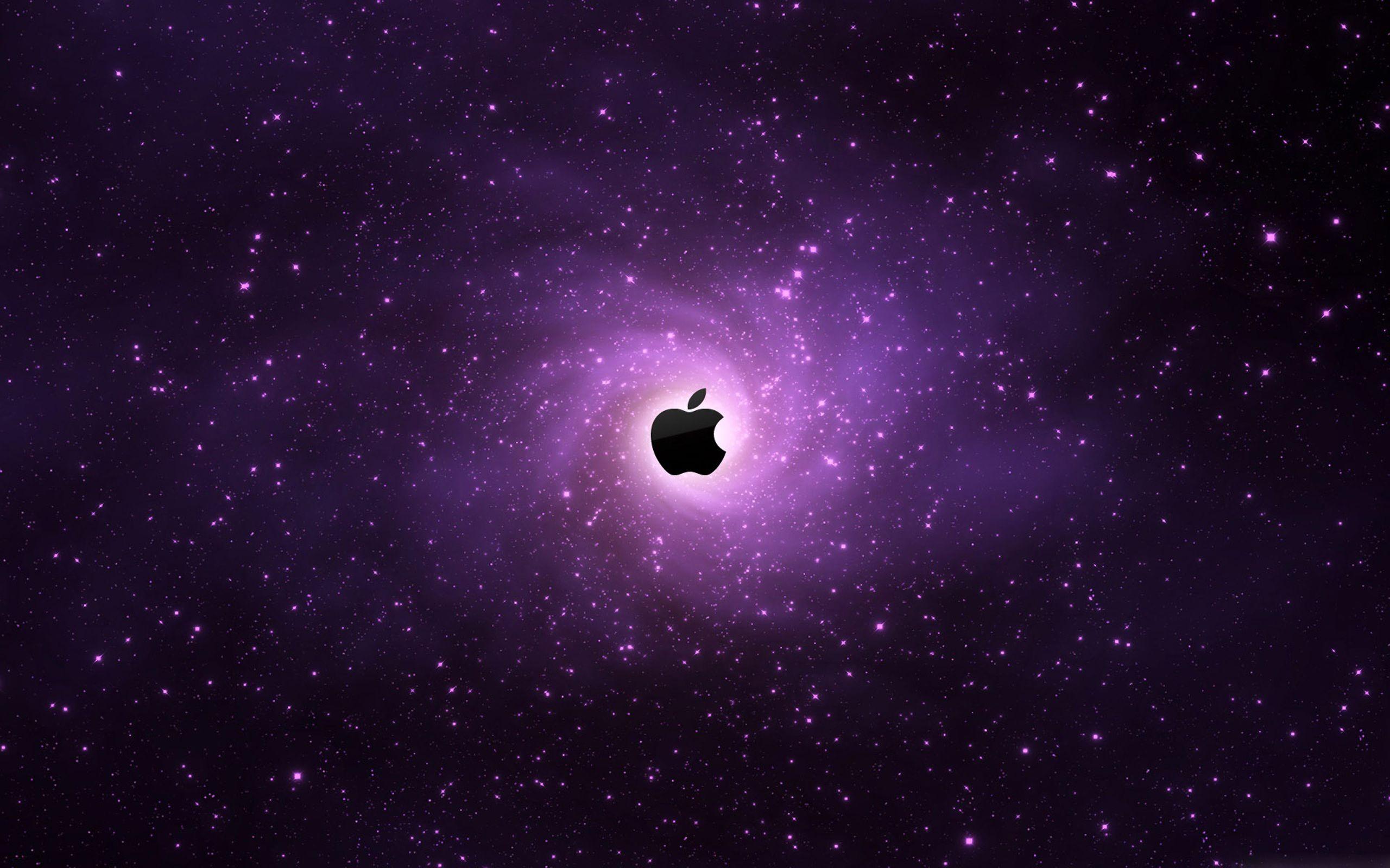 apple galaxy wallpaper
