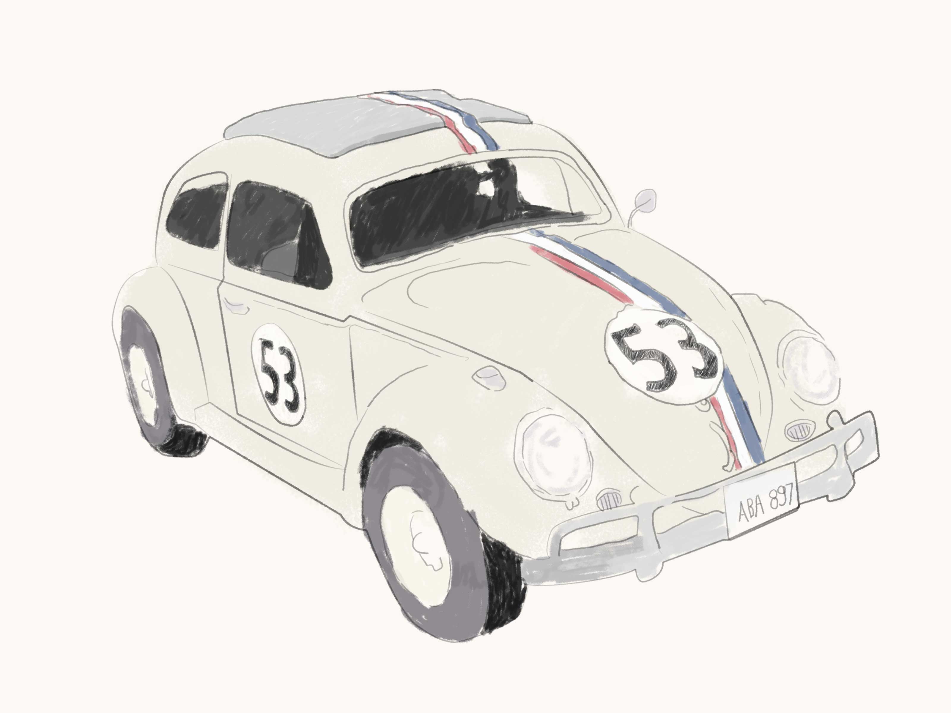 Herbie the Love Bug: 5 Steps (with Picture)