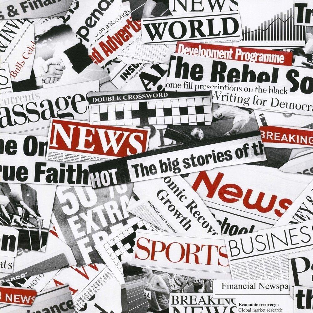 newspaper design wallpaper