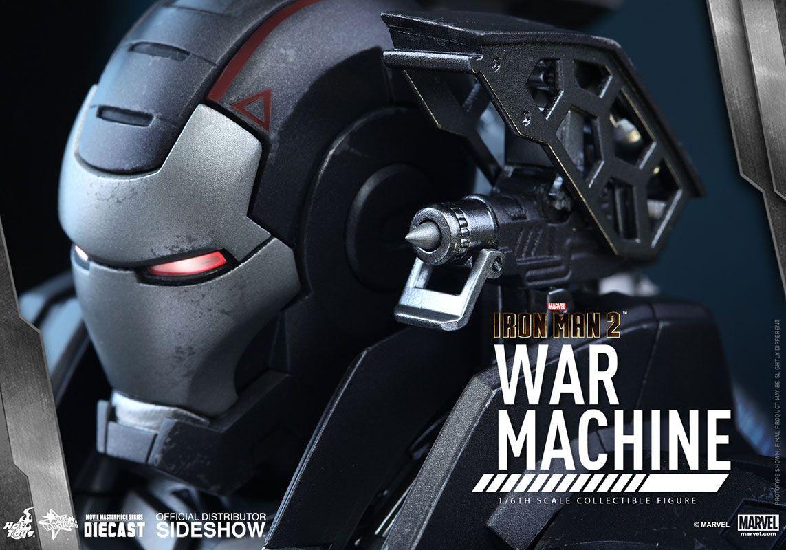 Hot Toys War Machine Sixth Scale Figure. statues and toys