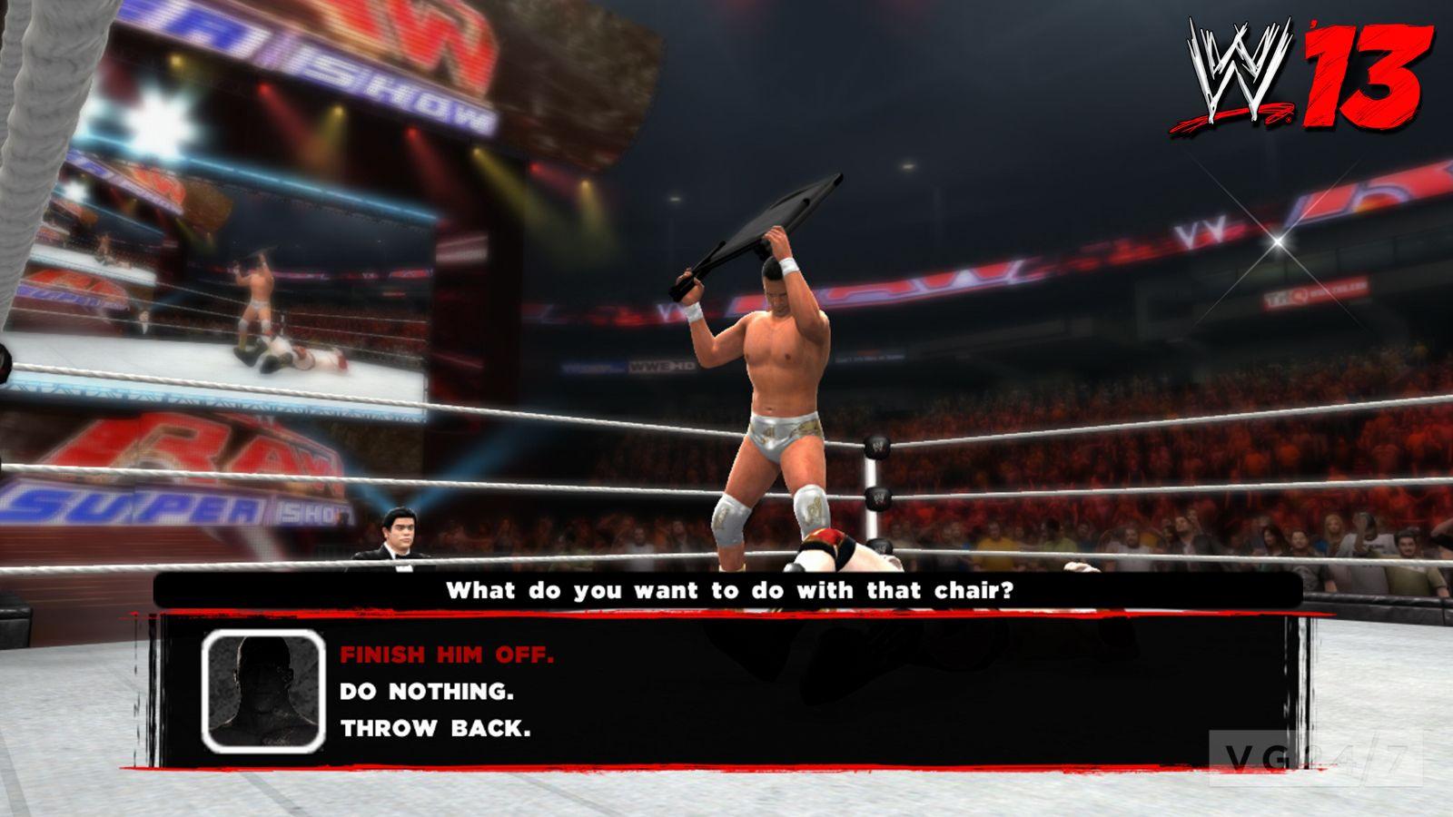 WWE 13 Universe Mode screens and trailer lay the smack down on you