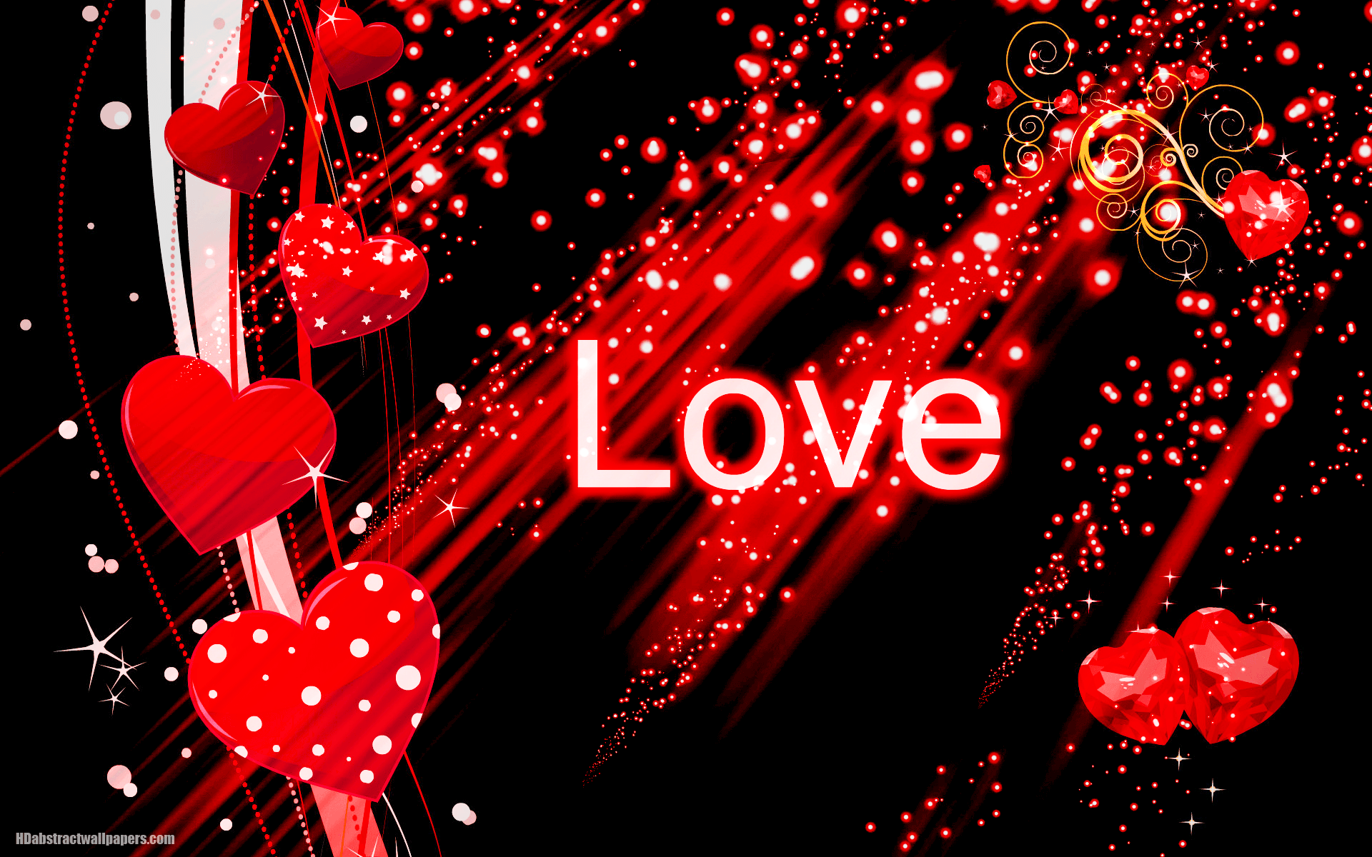 Wallpaper Of Love Hearts