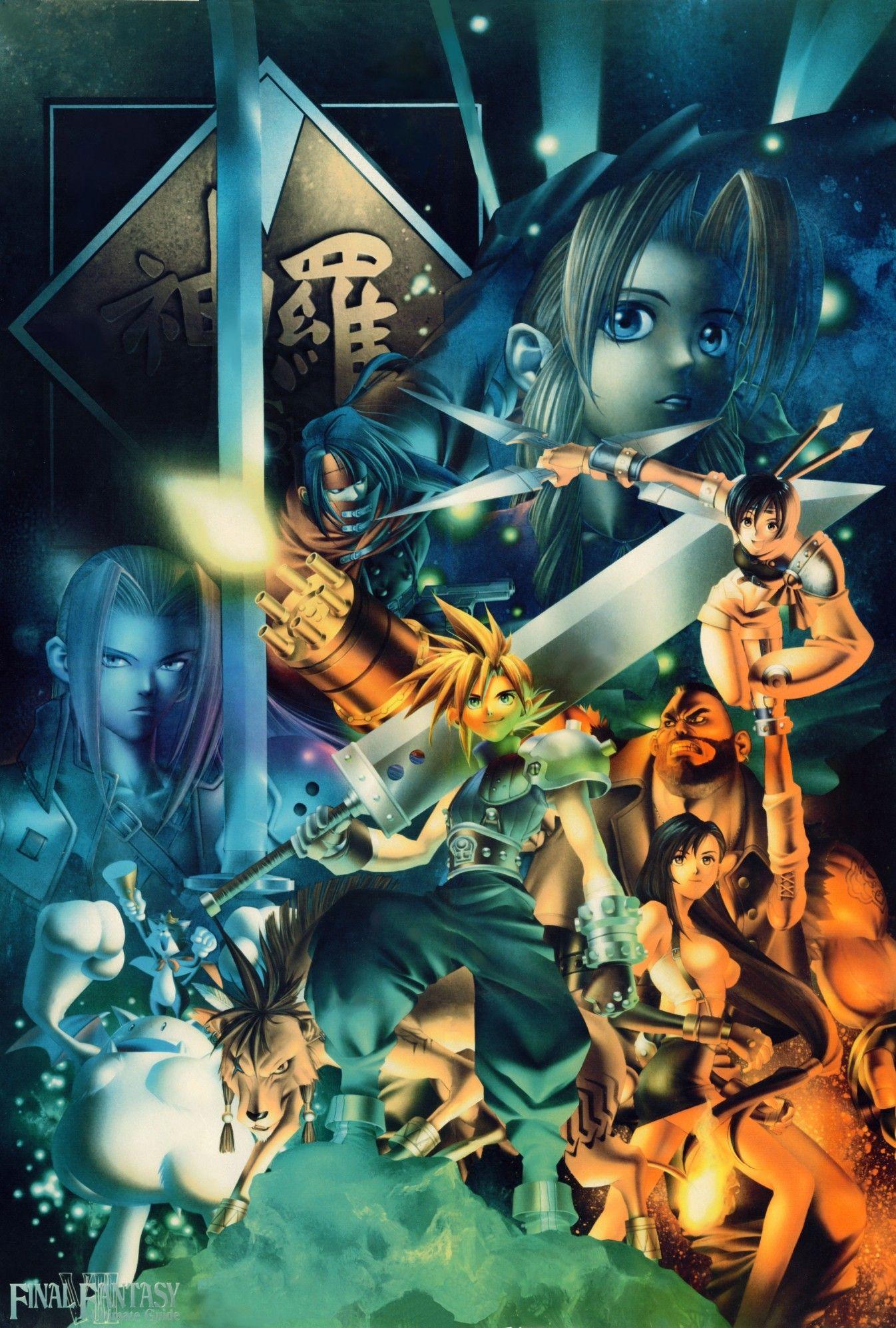 Final Fantasy VII Mobile Wallpaper Anime Image Board
