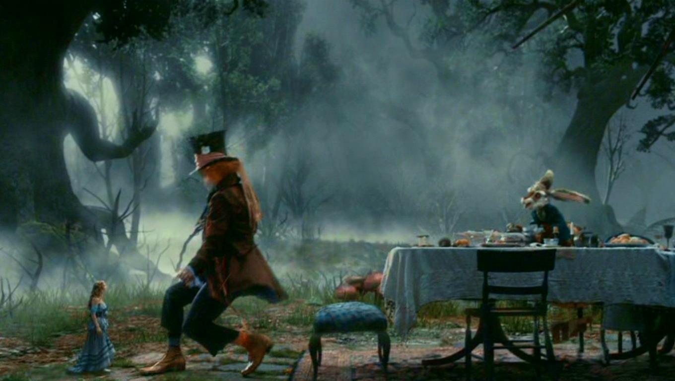 Alice In Wonderland Tim Burton Wallpaper