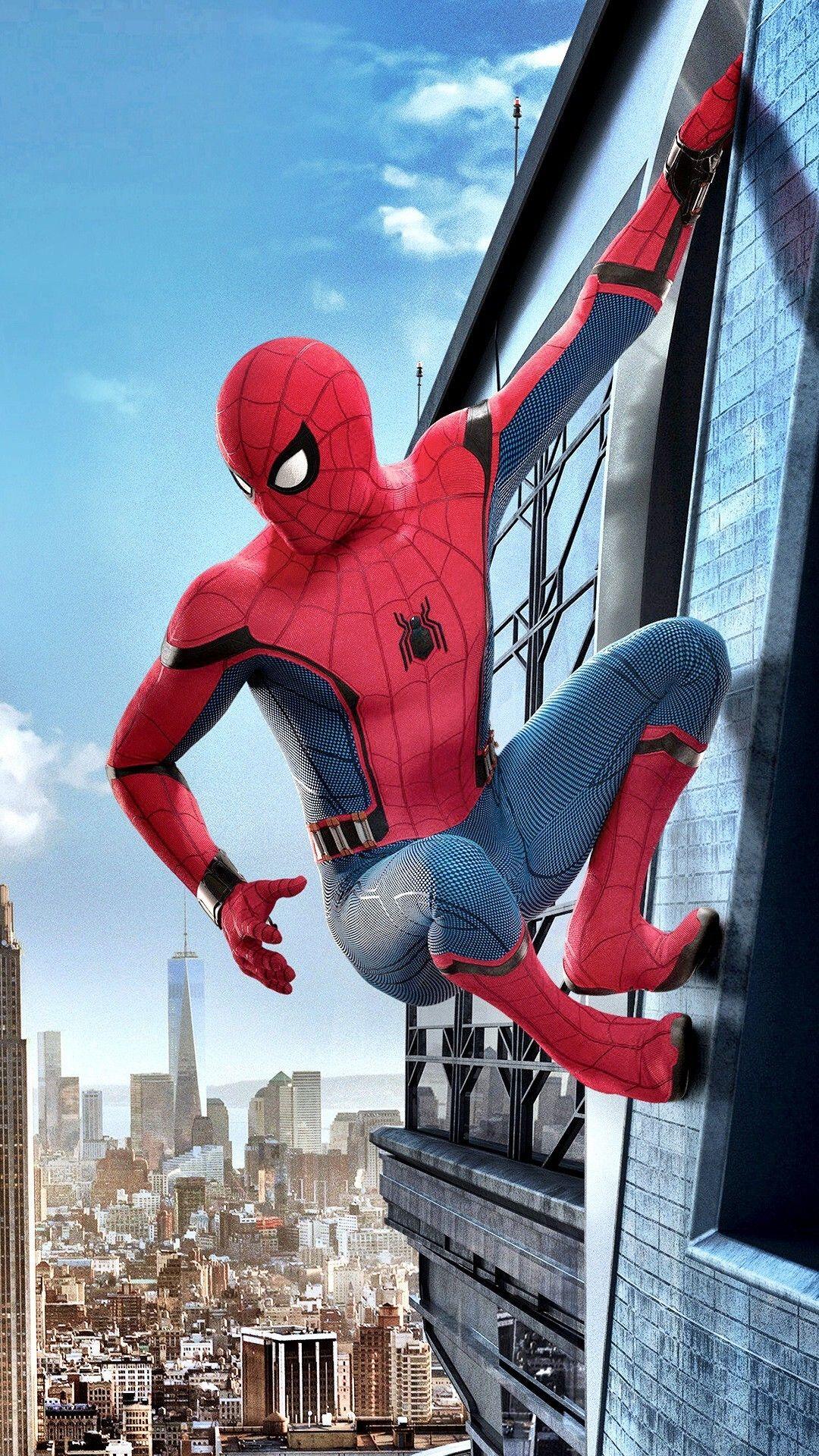 Free Spider Man Homecoming phone wallpaper