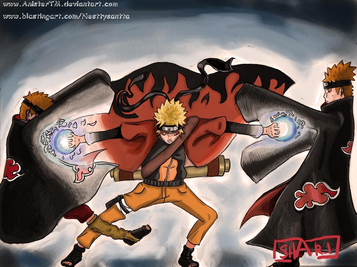 Naruto Double Rasengan Wallpaper