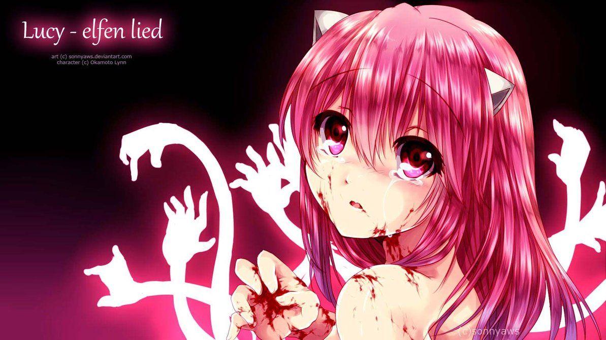 elfen lied wallpapers hd lucy nyu wallpaper cave
