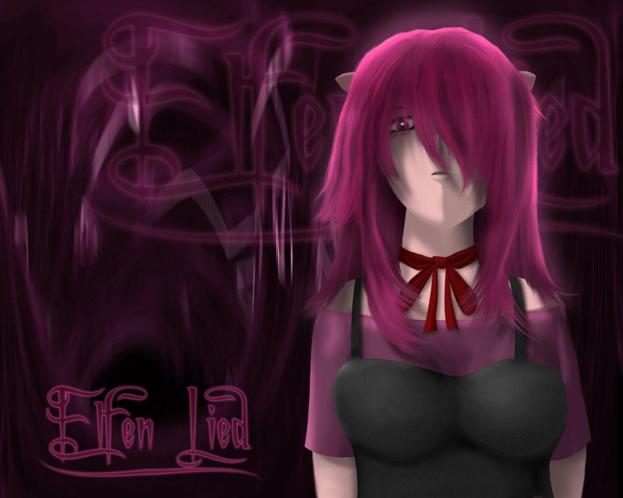 Lucy, aesthetic, manga, elfen lied, anime, HD phone wallpaper