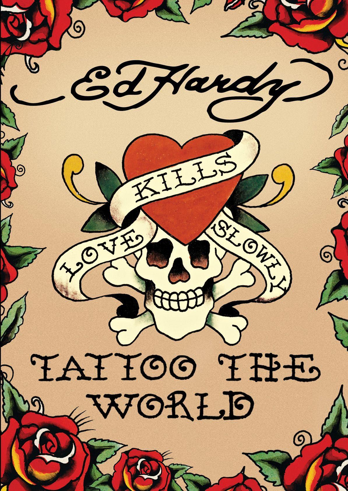 Ed Hardy Tattoo The World. Art 1. Tattoo, Tattoo art