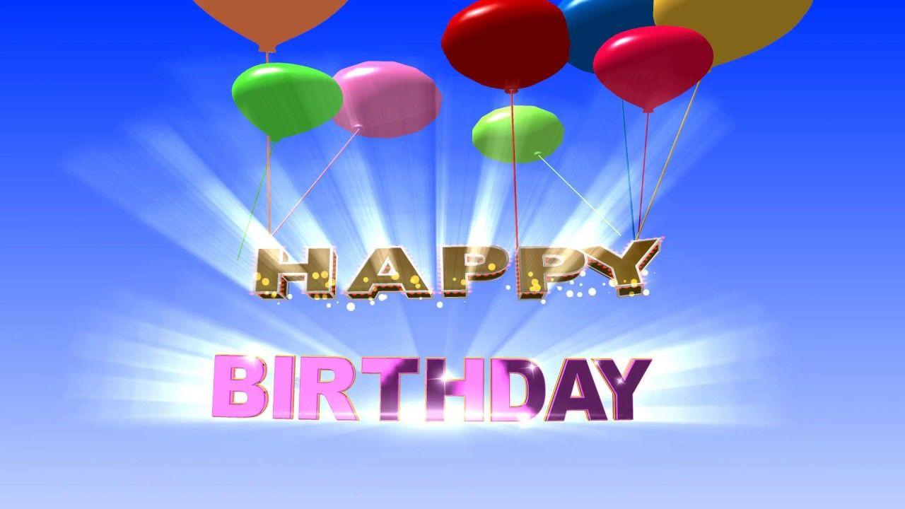 Happy Birthday! Background video animation hd