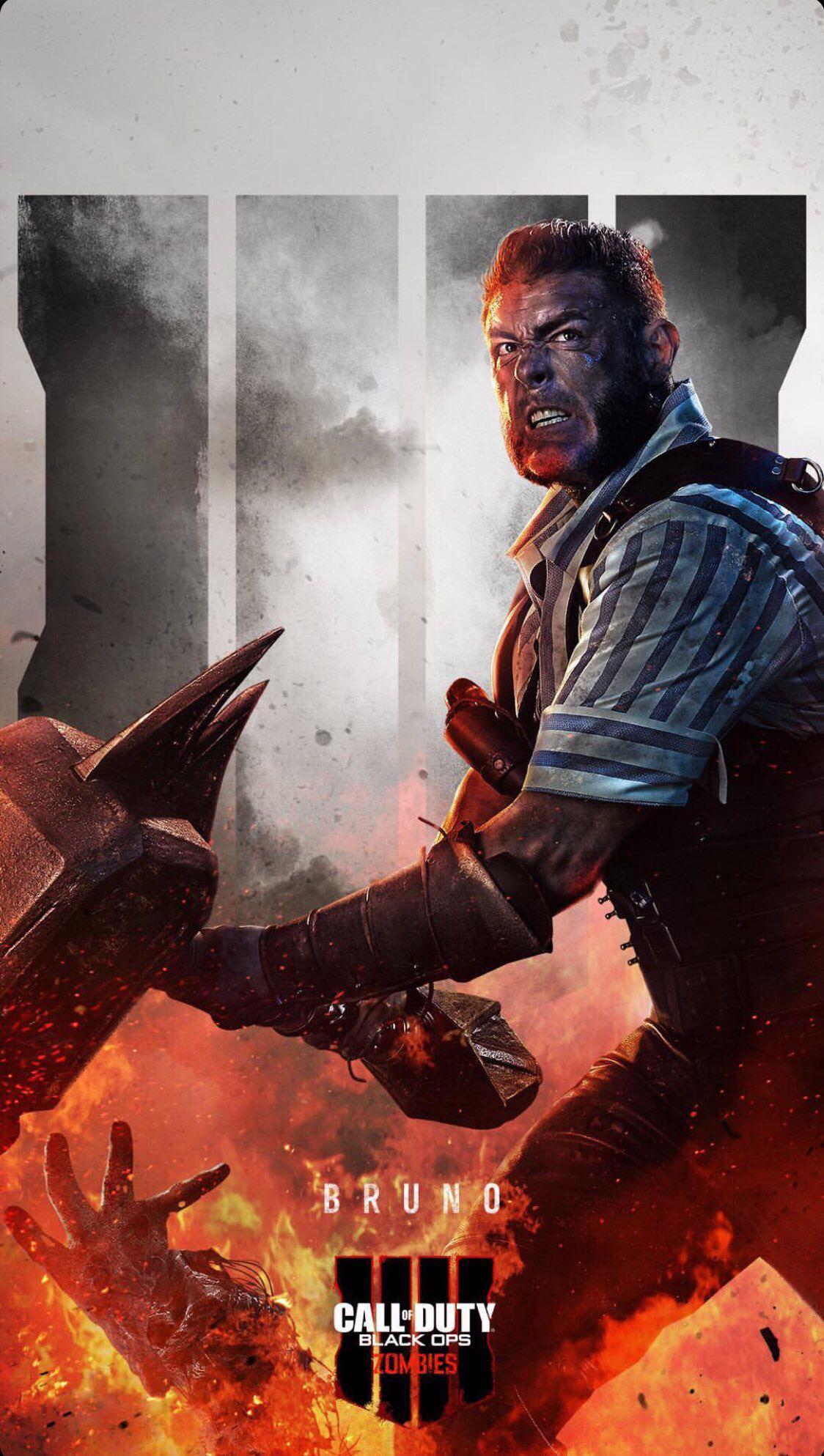 New Black Ops 4 Zombies phone wallpaper