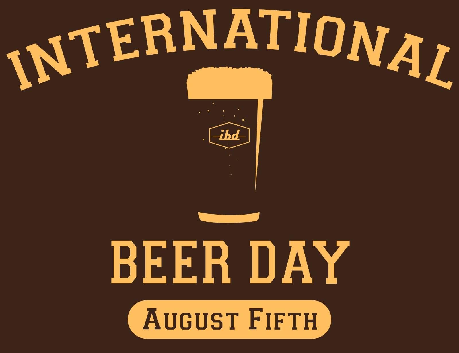 Most Beautiful International Beer Day Wish Picture And Photo