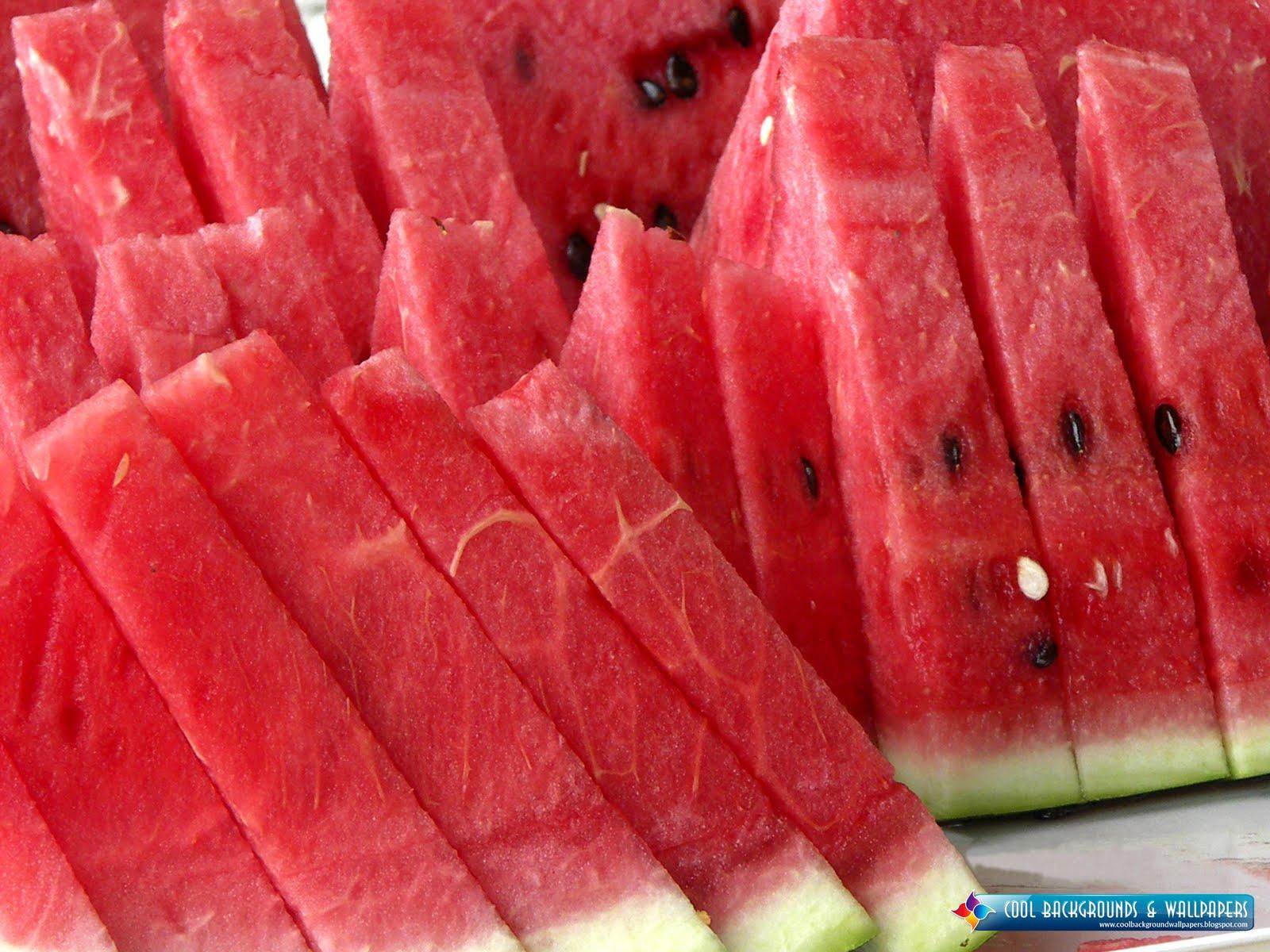 HD WALLPAPER: Fresh Watermelon HD Wallpaper