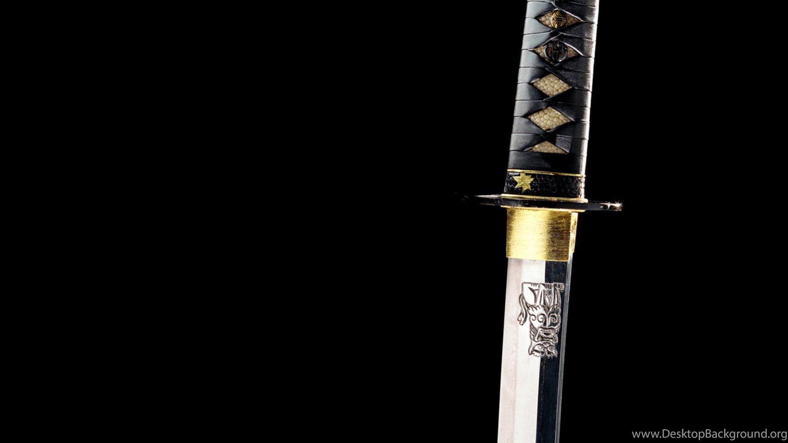 Wallpaper Download 2560x1440 Samurai Sword Close Up Desktop Background