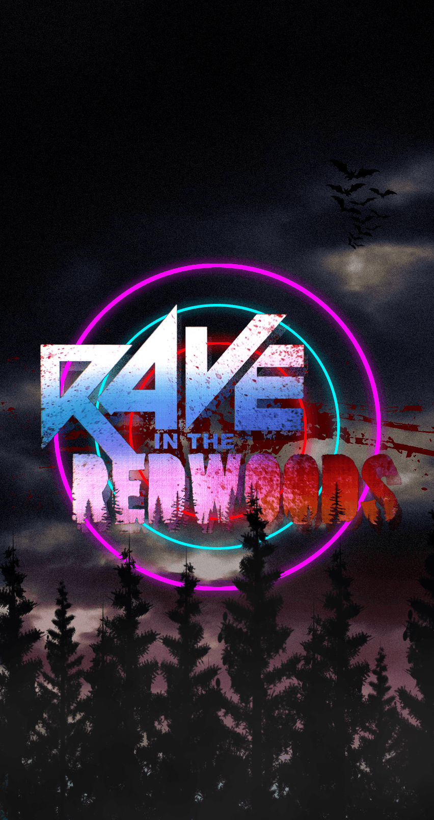Rave in the Redwoods Mobile Wallpaper