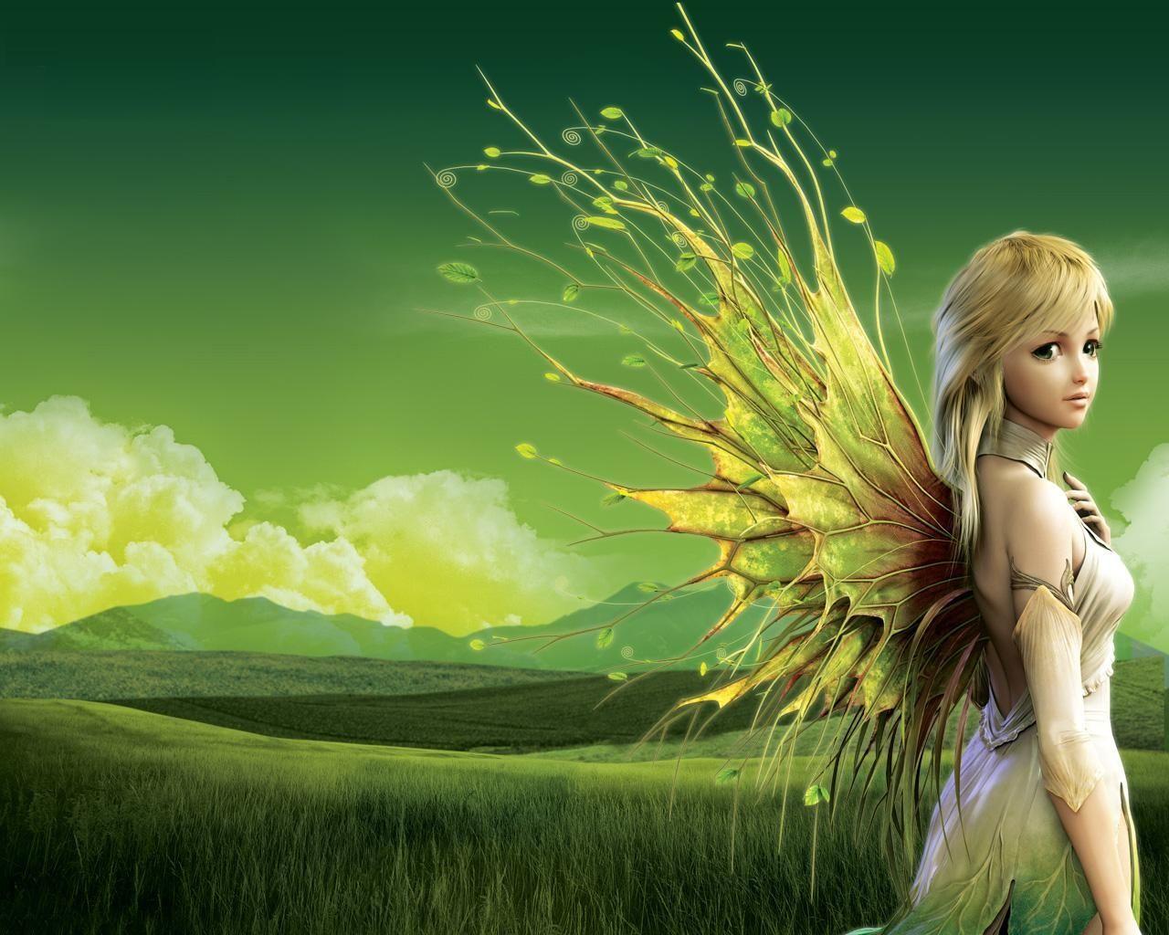 Wallpaper Fairies Fantasy