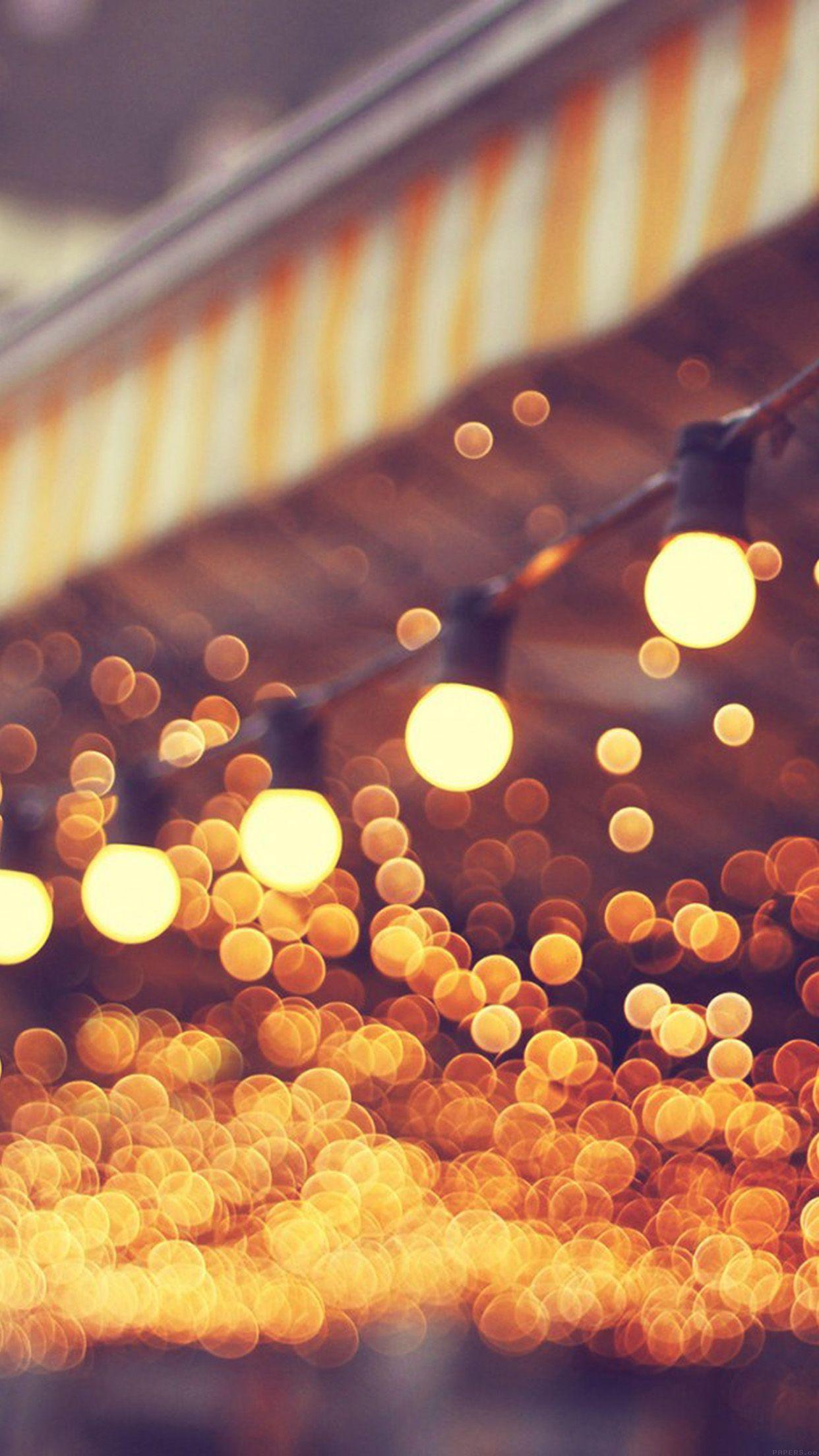 Bokeh wallpaper for iPhone and iPad