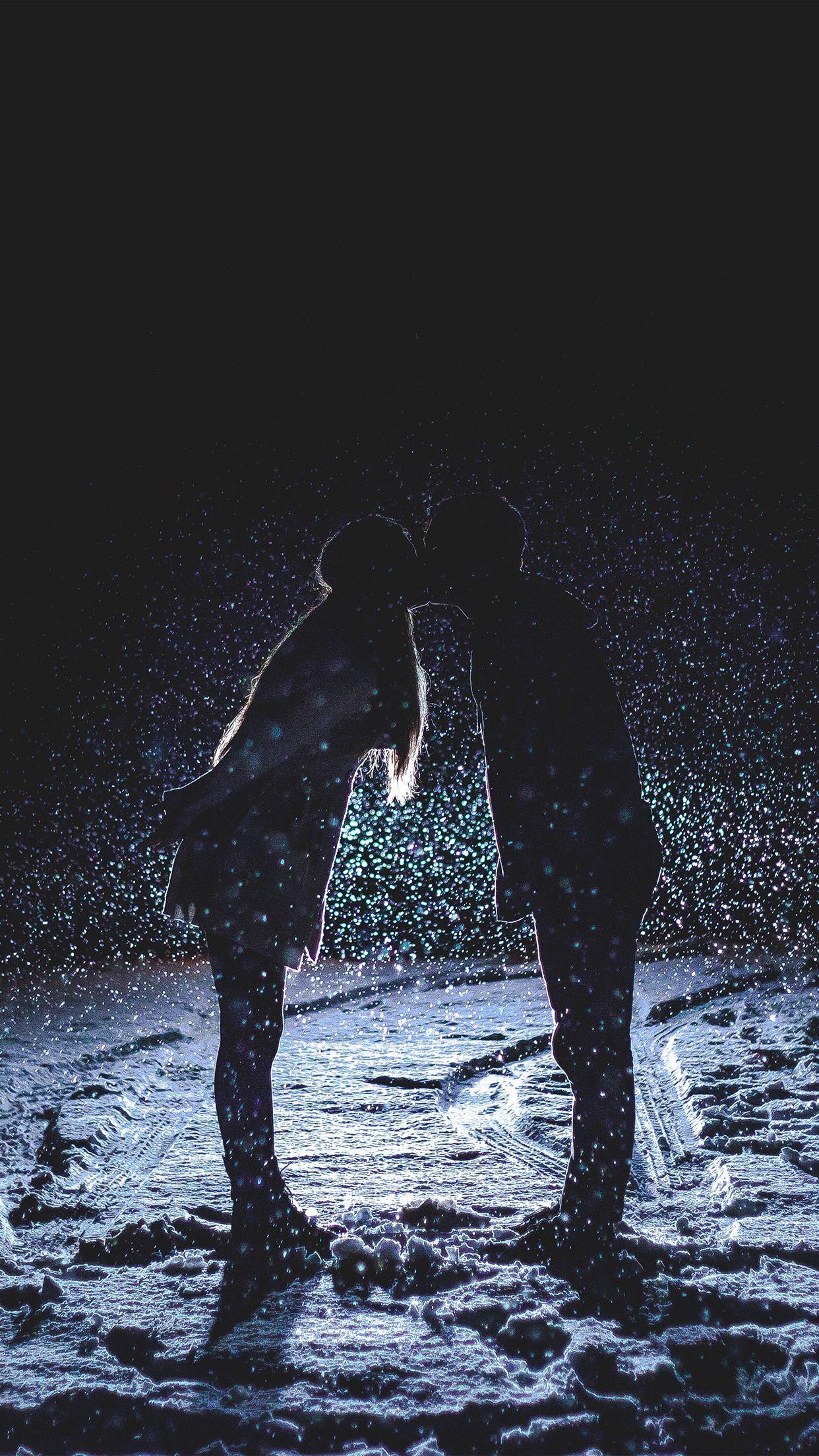 iPhone6papers.co. iPhone 6 wallpaper. kiss love dark couple