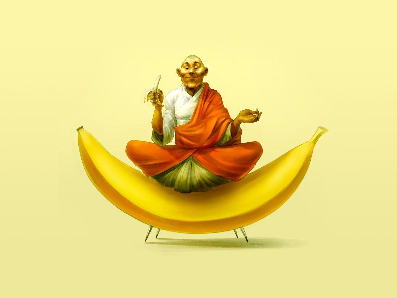 Funny Banana Wallpaper Image Wallpaper