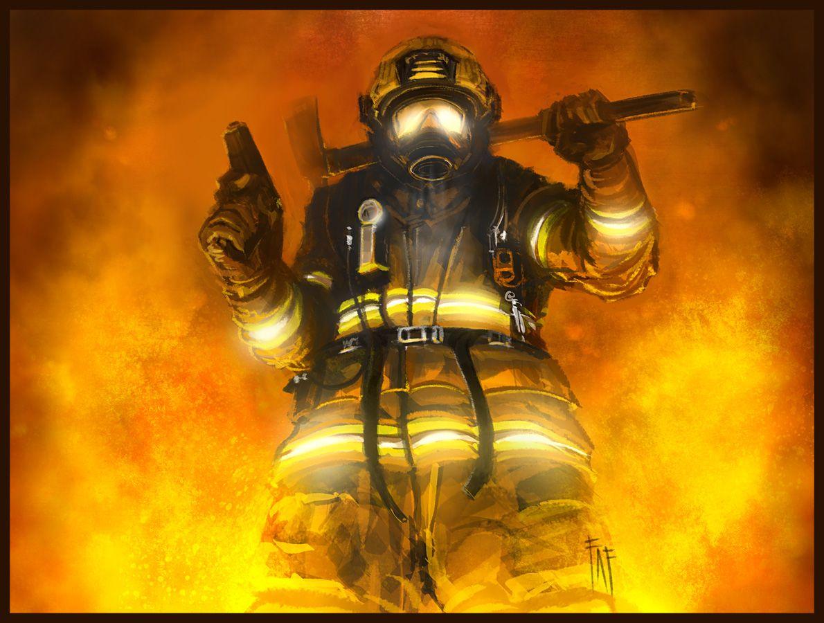 Fireman Wallpaper
