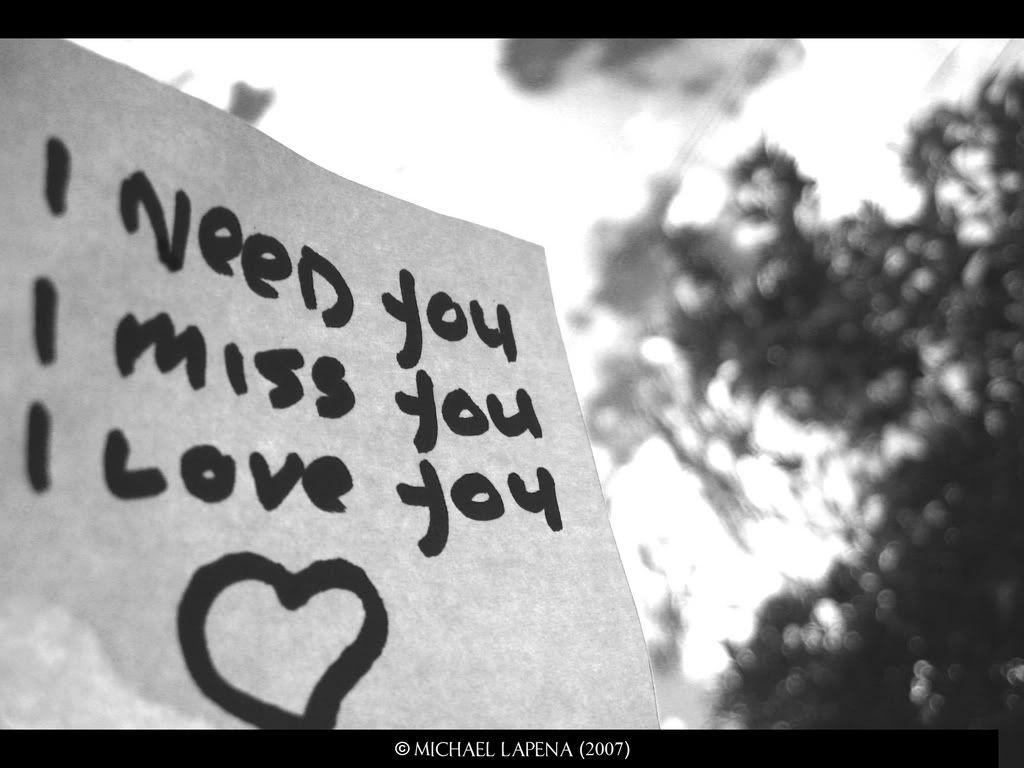 I Miss U Wallpaper