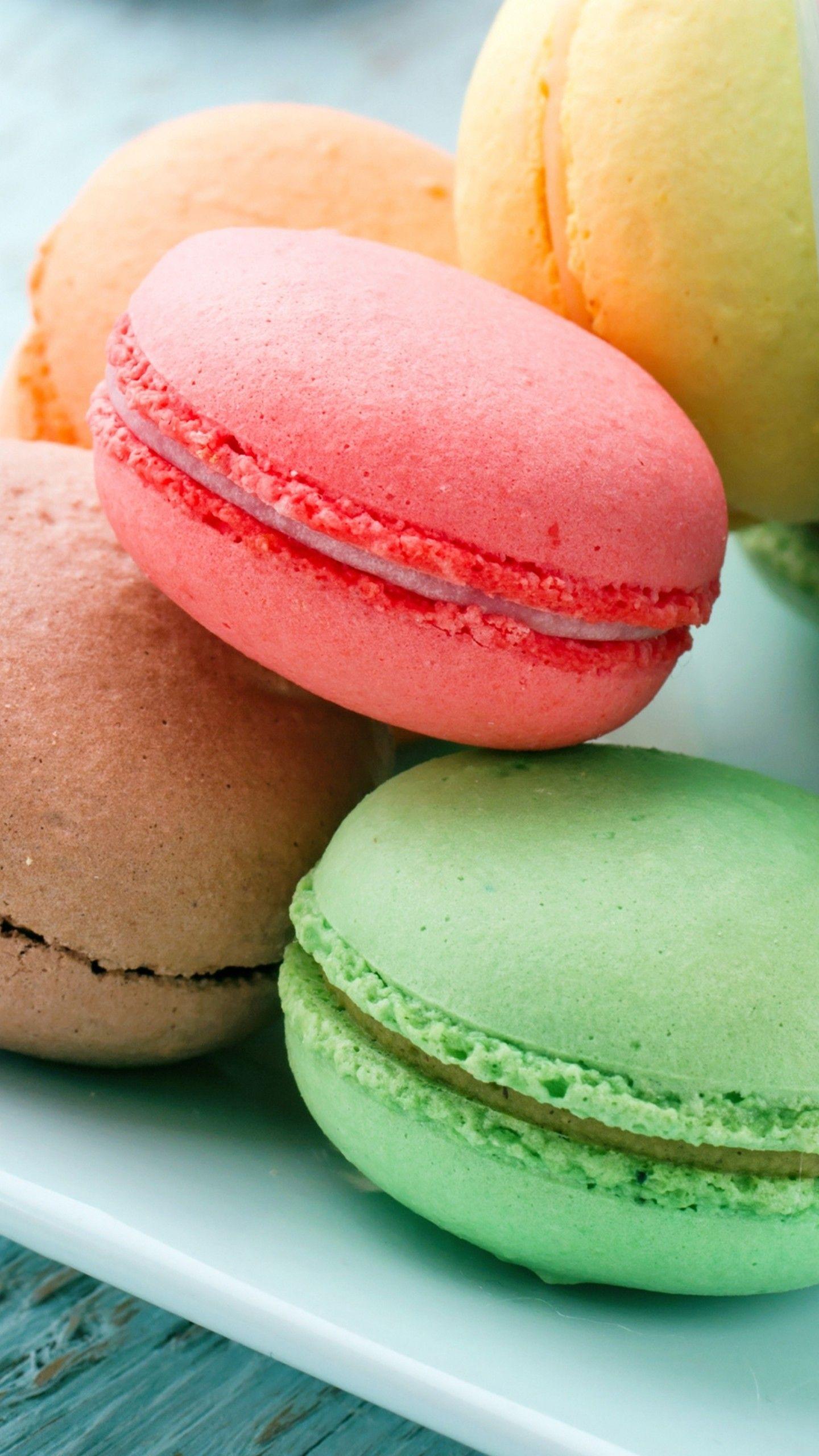 French Macaroons Wallpaper