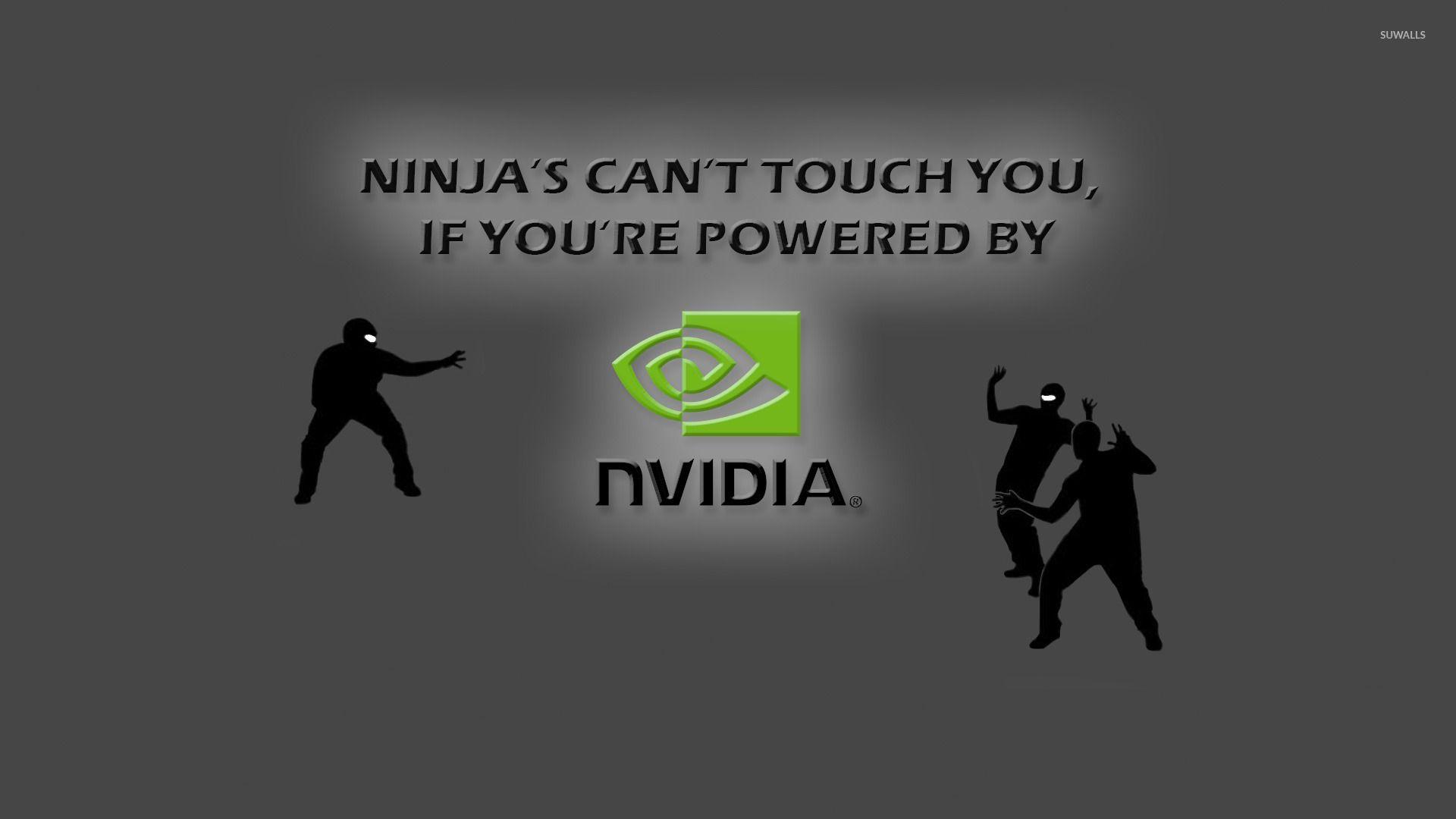Ninjas vs Nvidia wallpaper wallpaper
