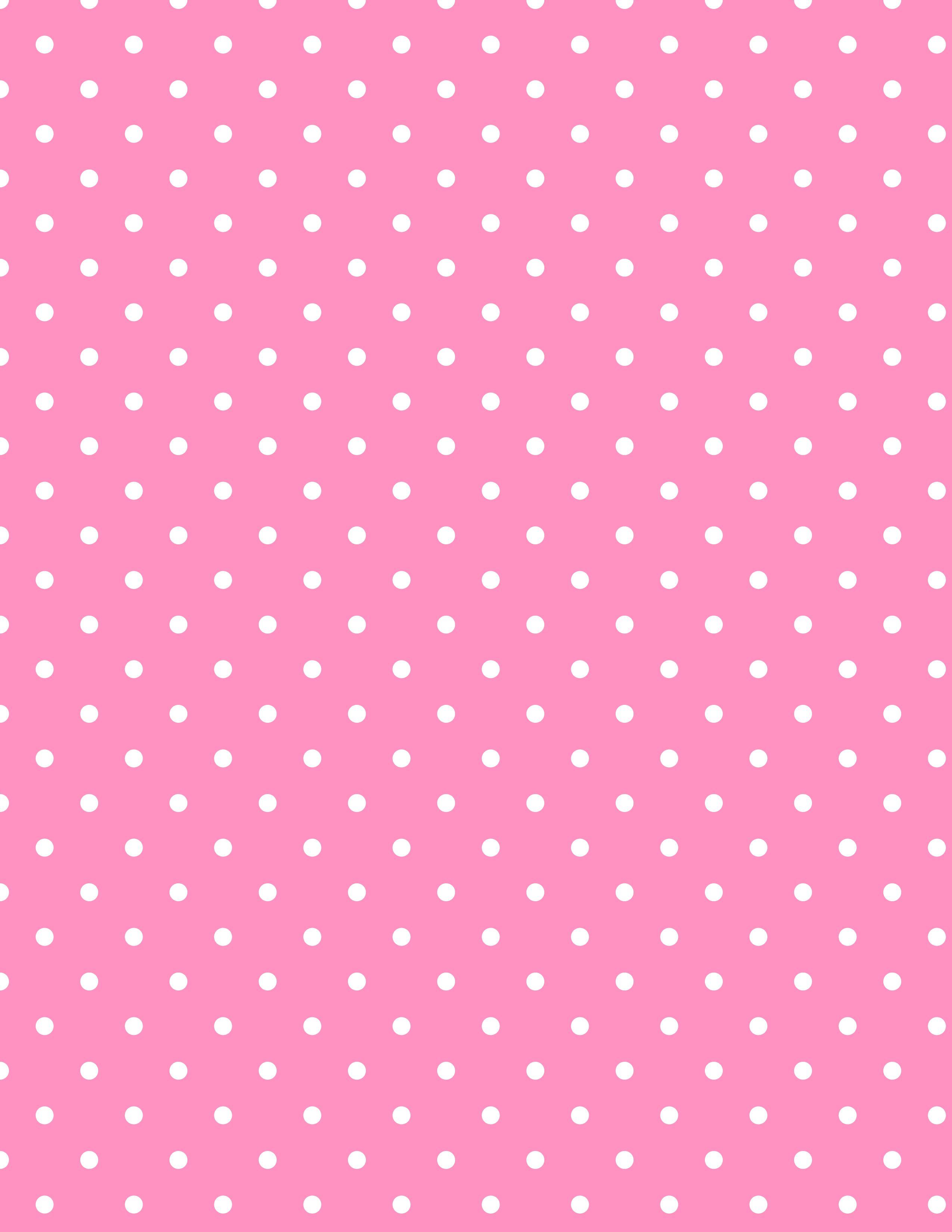 Polkadot Soft Pink Backgrounds Wallpaper Cave