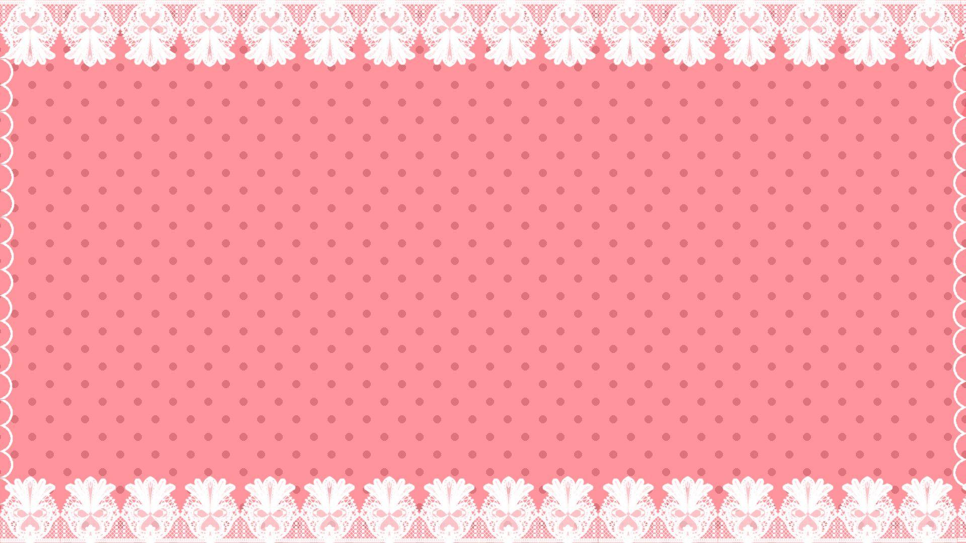 Pink Polka Dot Wallpaper. Gallery Of Pink Polka Dot Wallpaper