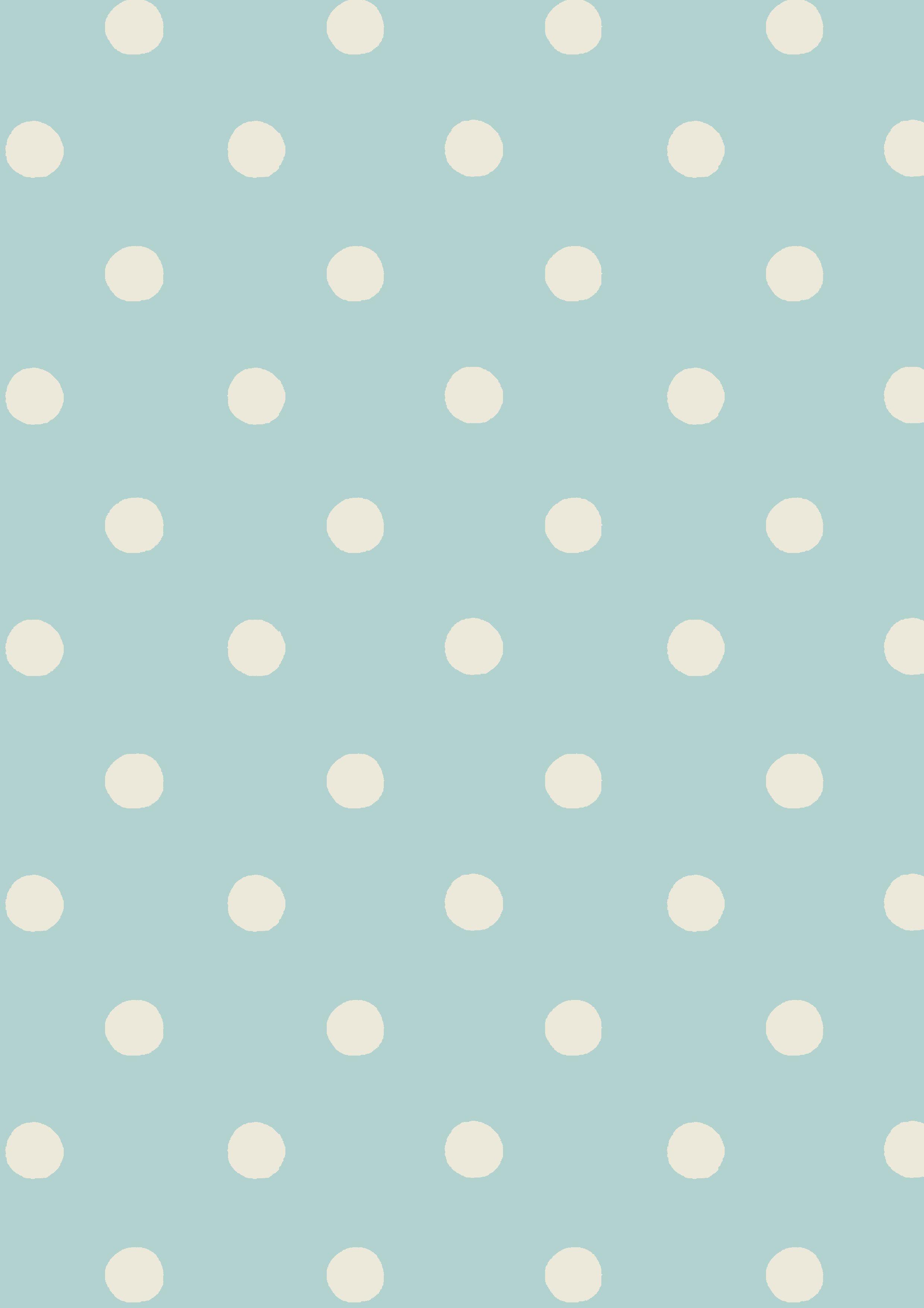 Spot Pale Blue. Cath Kidston classic polkadot print design. Spring