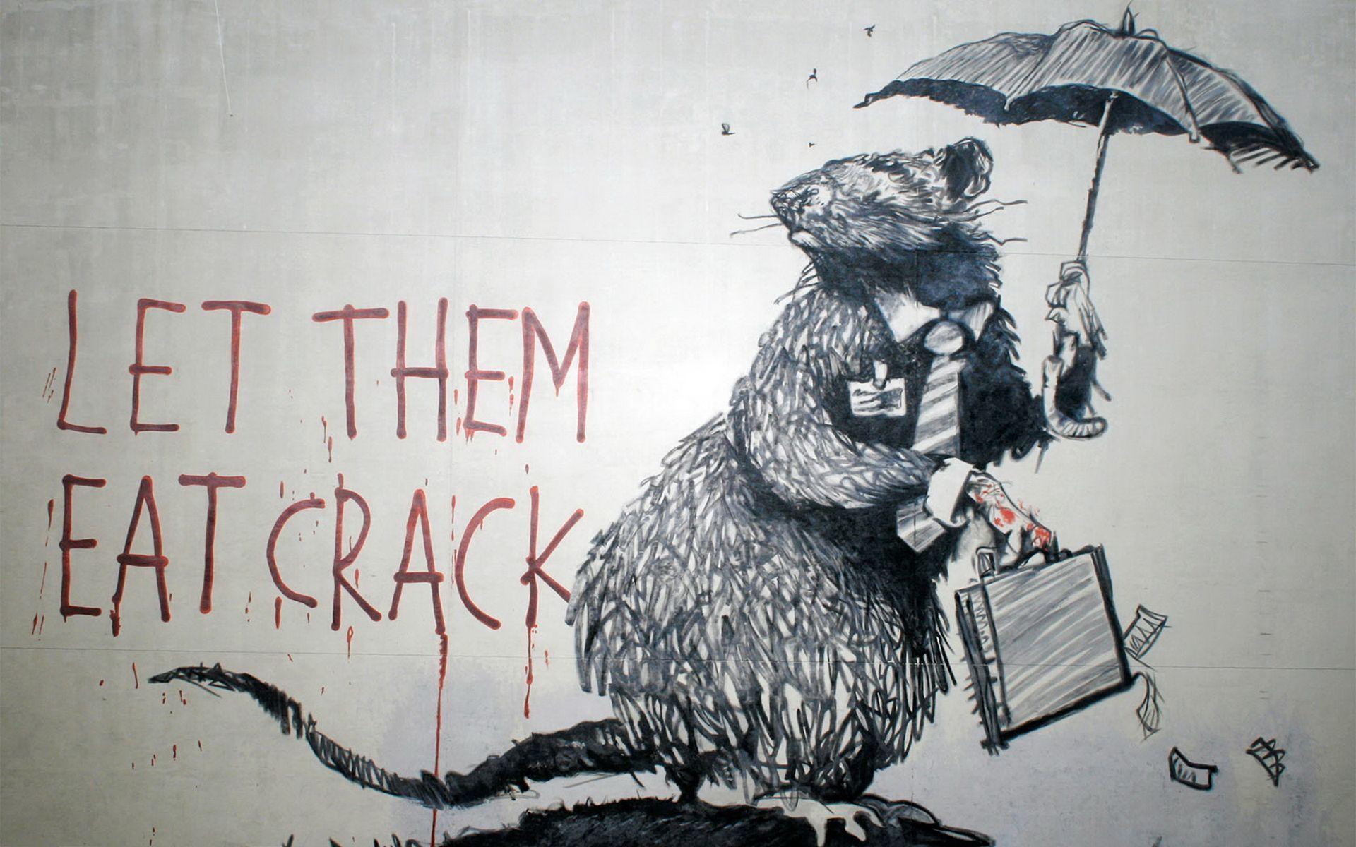 Banksy Wallpaper 31 eat (1920×1200). Verve