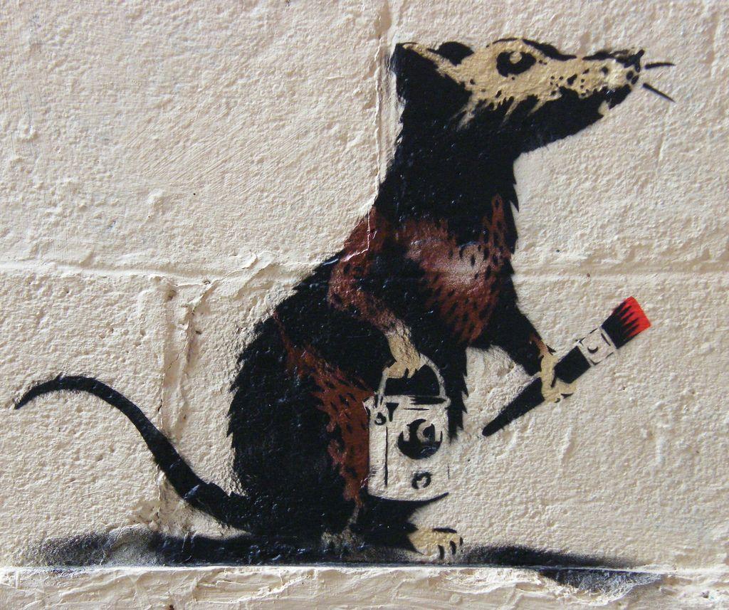 FAKE Banksy Piece In Taunton, UK
