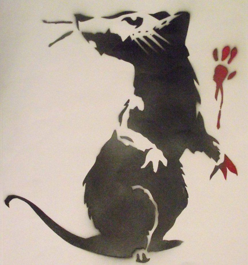 Banksy Rat 2