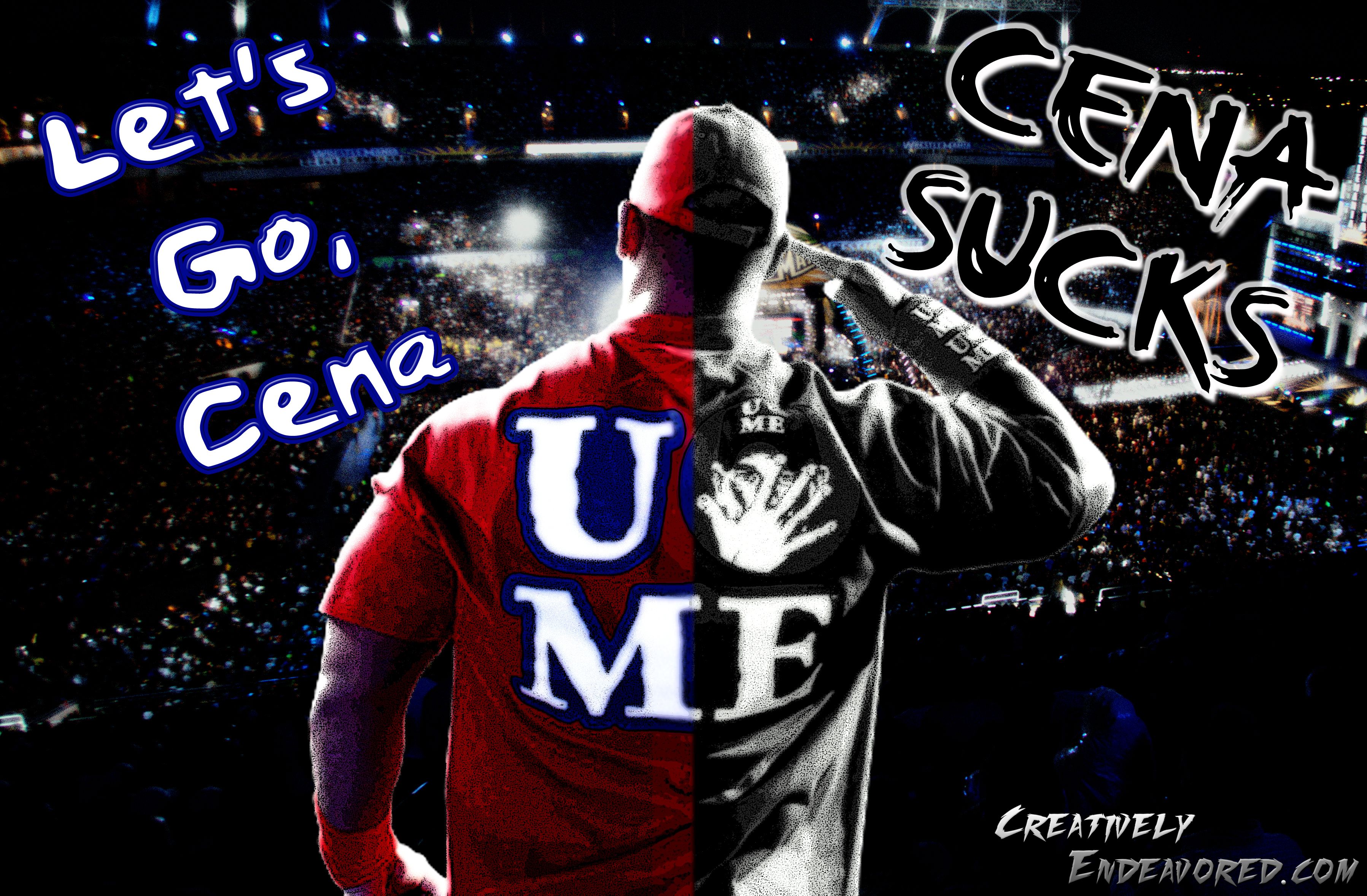 Graphic Break: John Cena “Embrace The Hate” Wallpaper