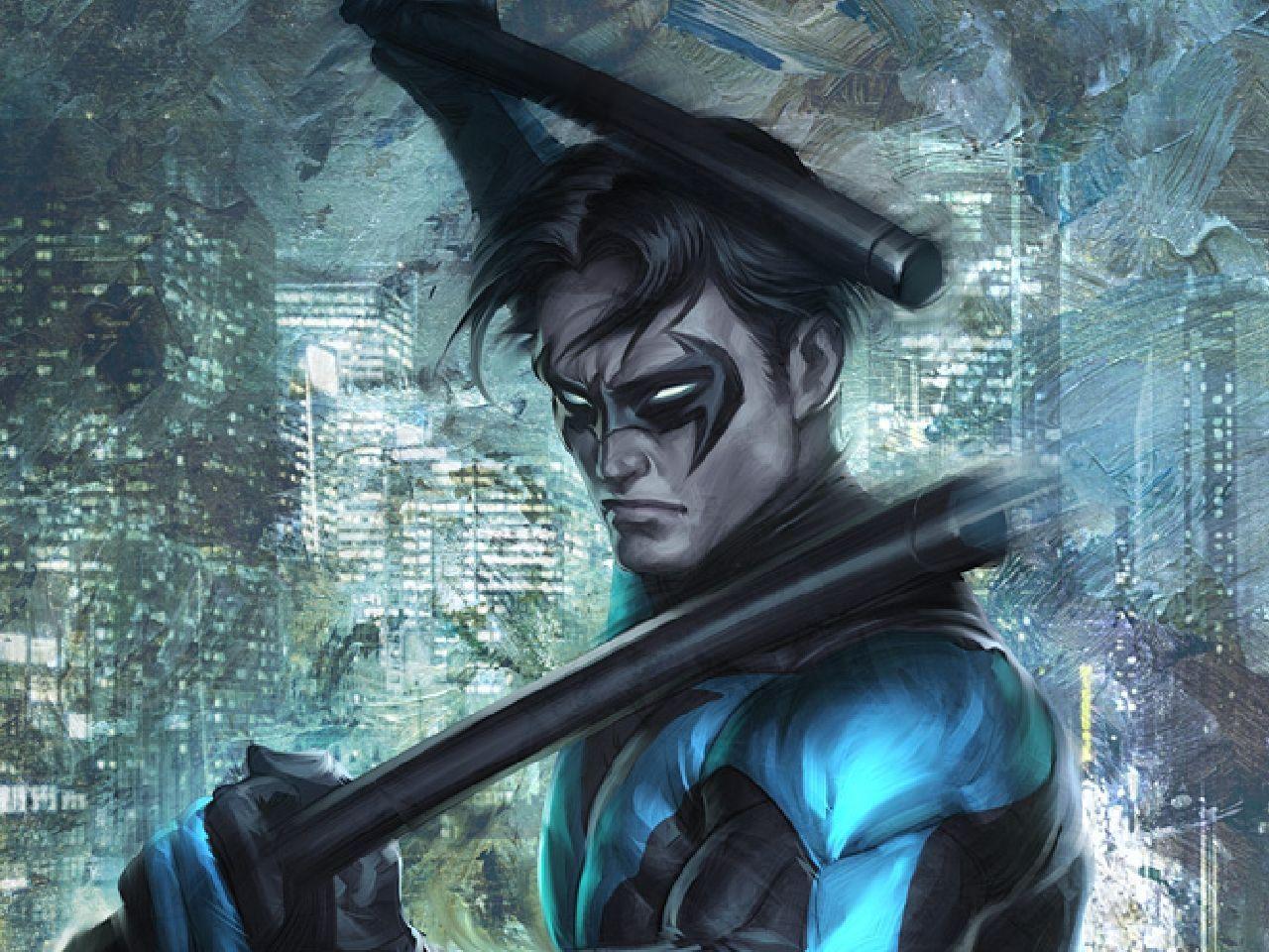 Comics Nightwing Wallpaper. wall. Background image